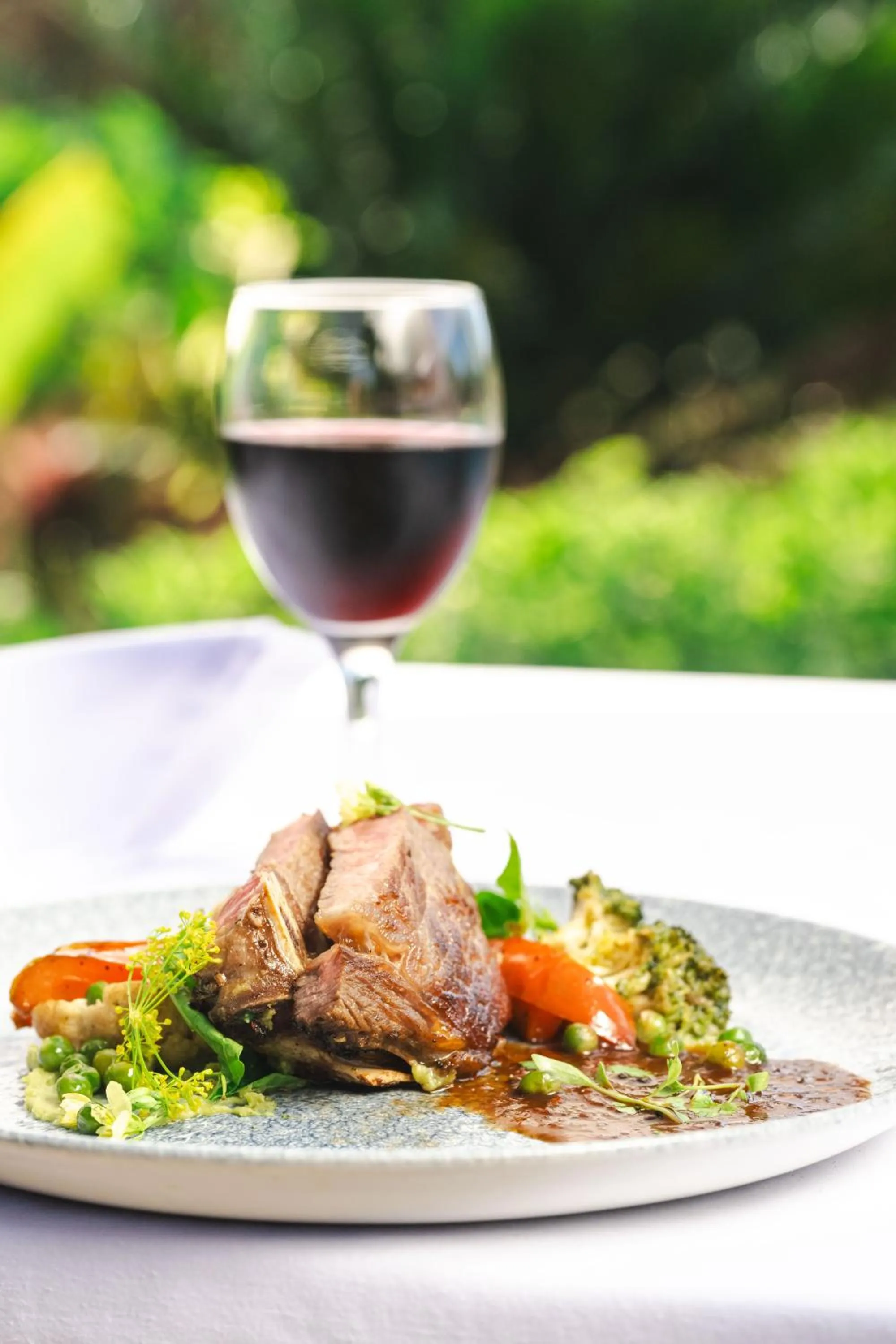 Food close-up in Zanzibar Queen Hotel