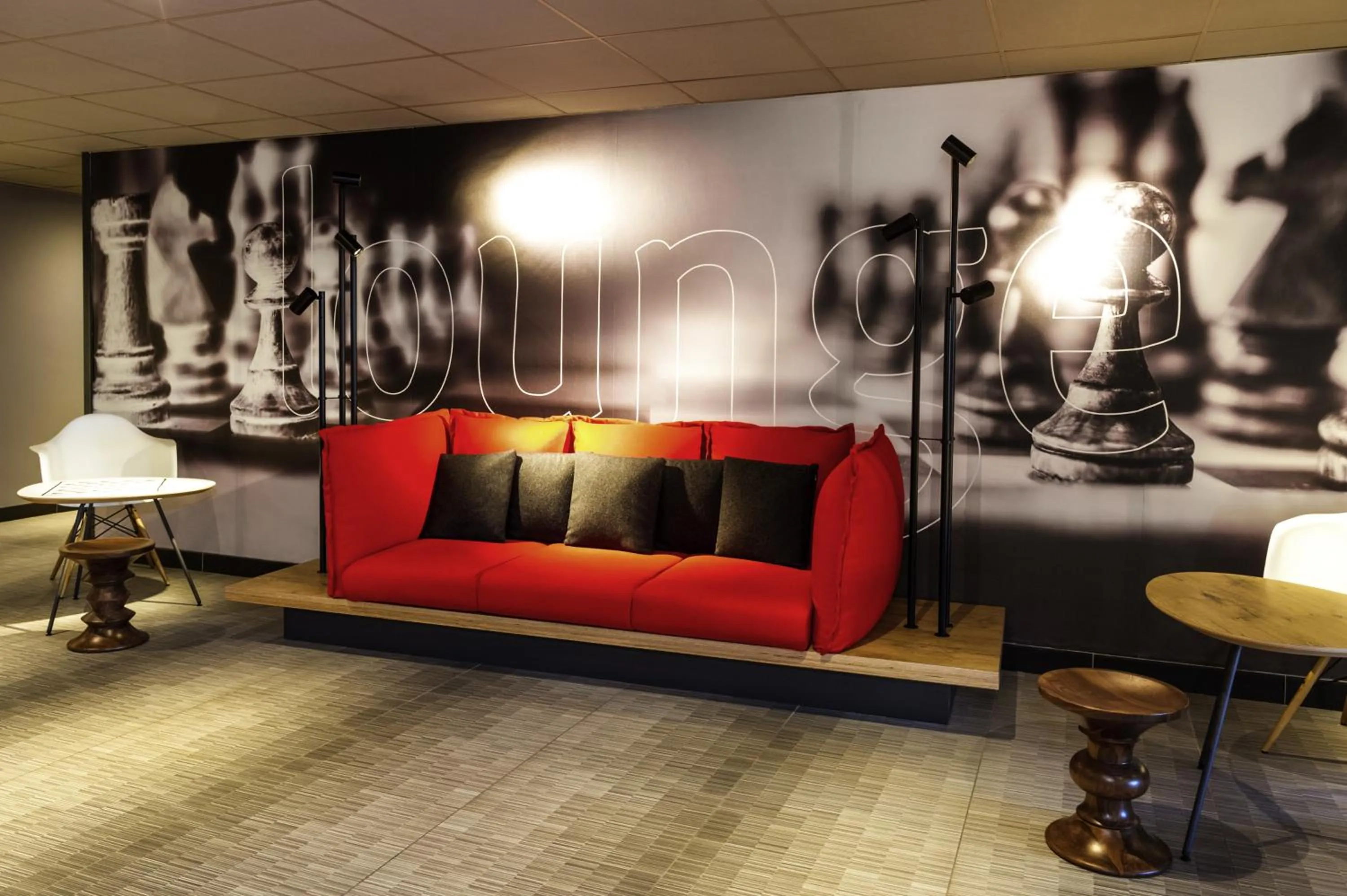 Lobby or reception in ibis Hotel Brussels Airport