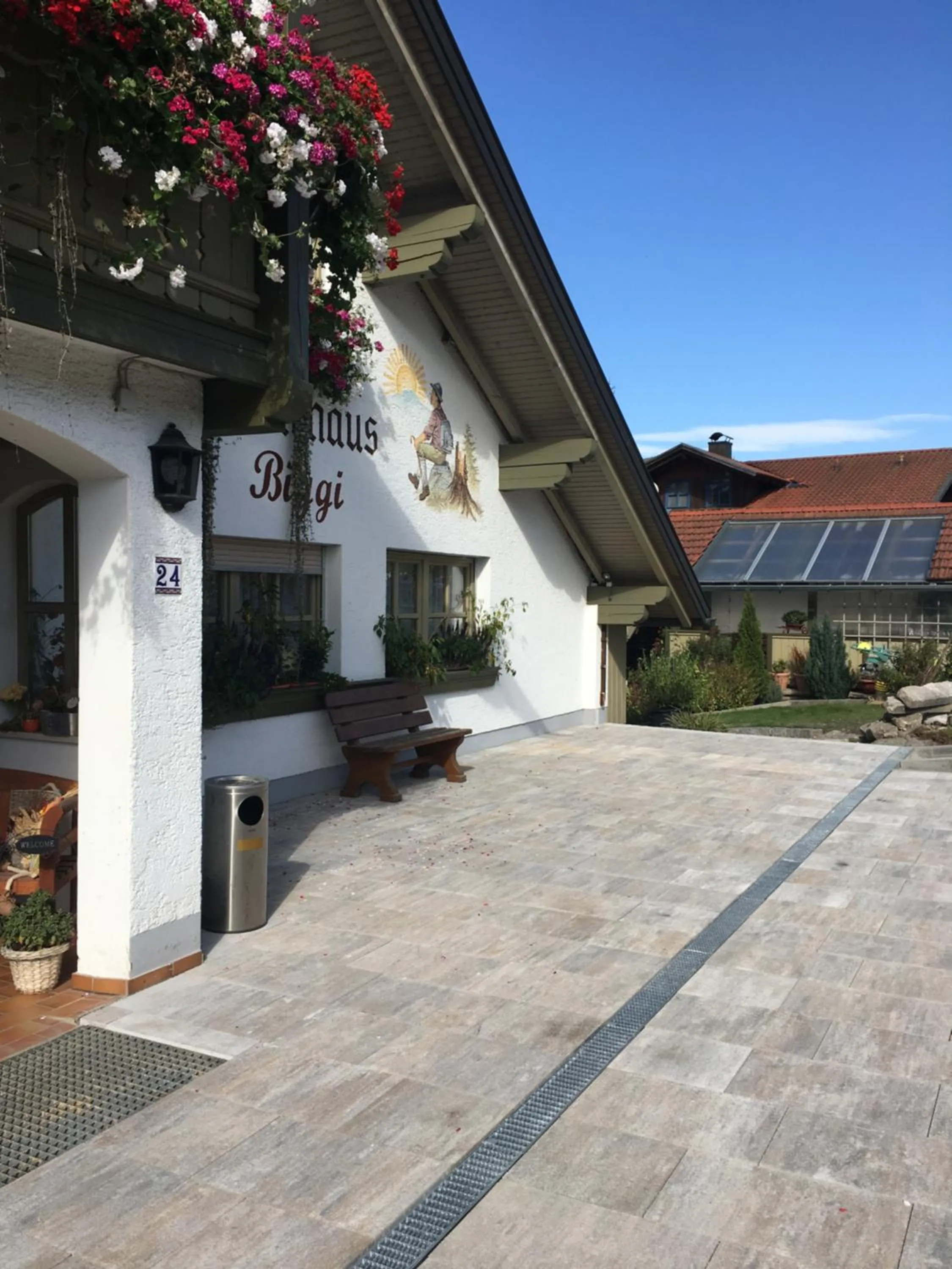 Property building in Gästehaus Biggi