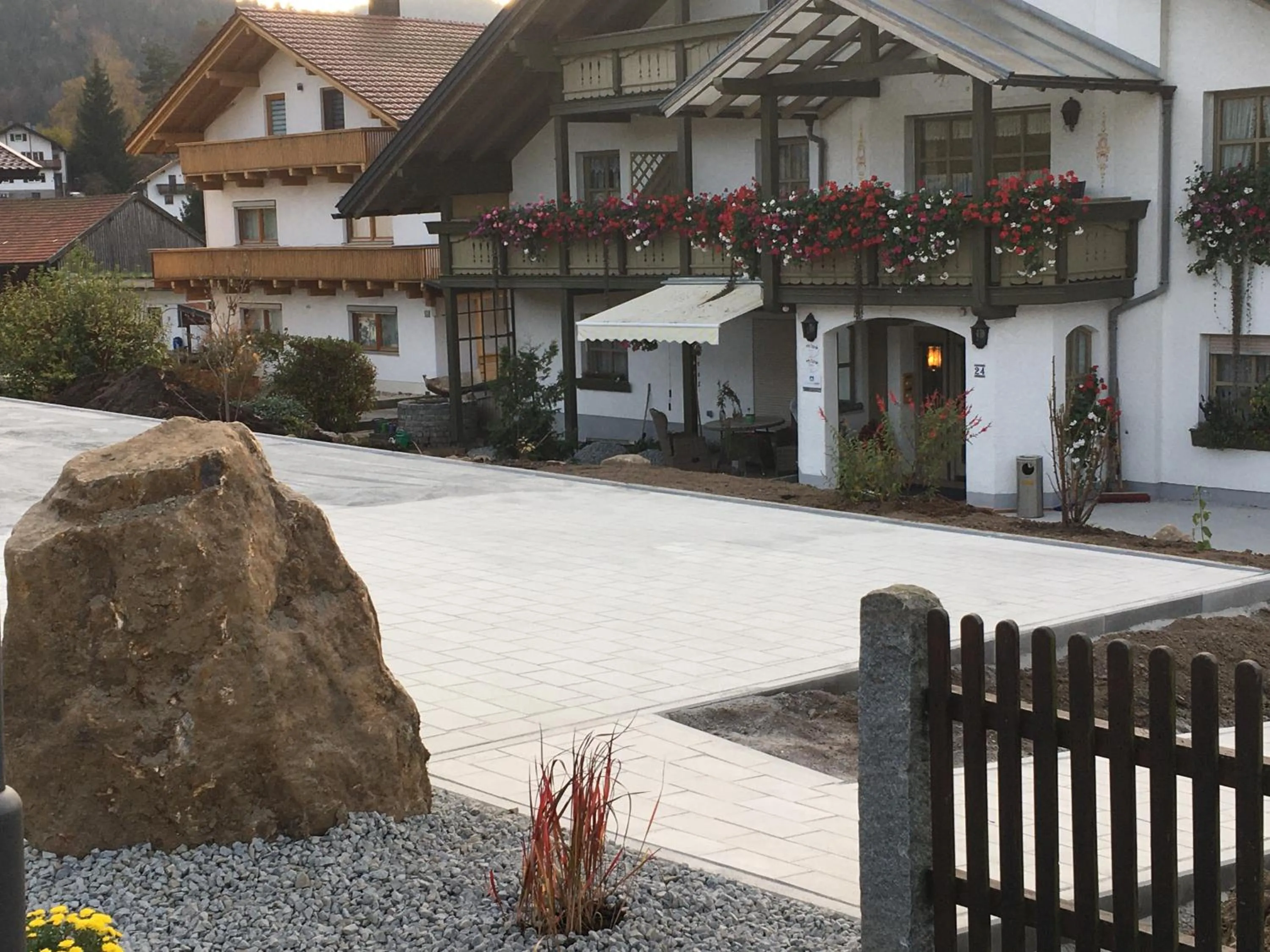 Property building in Gästehaus Biggi