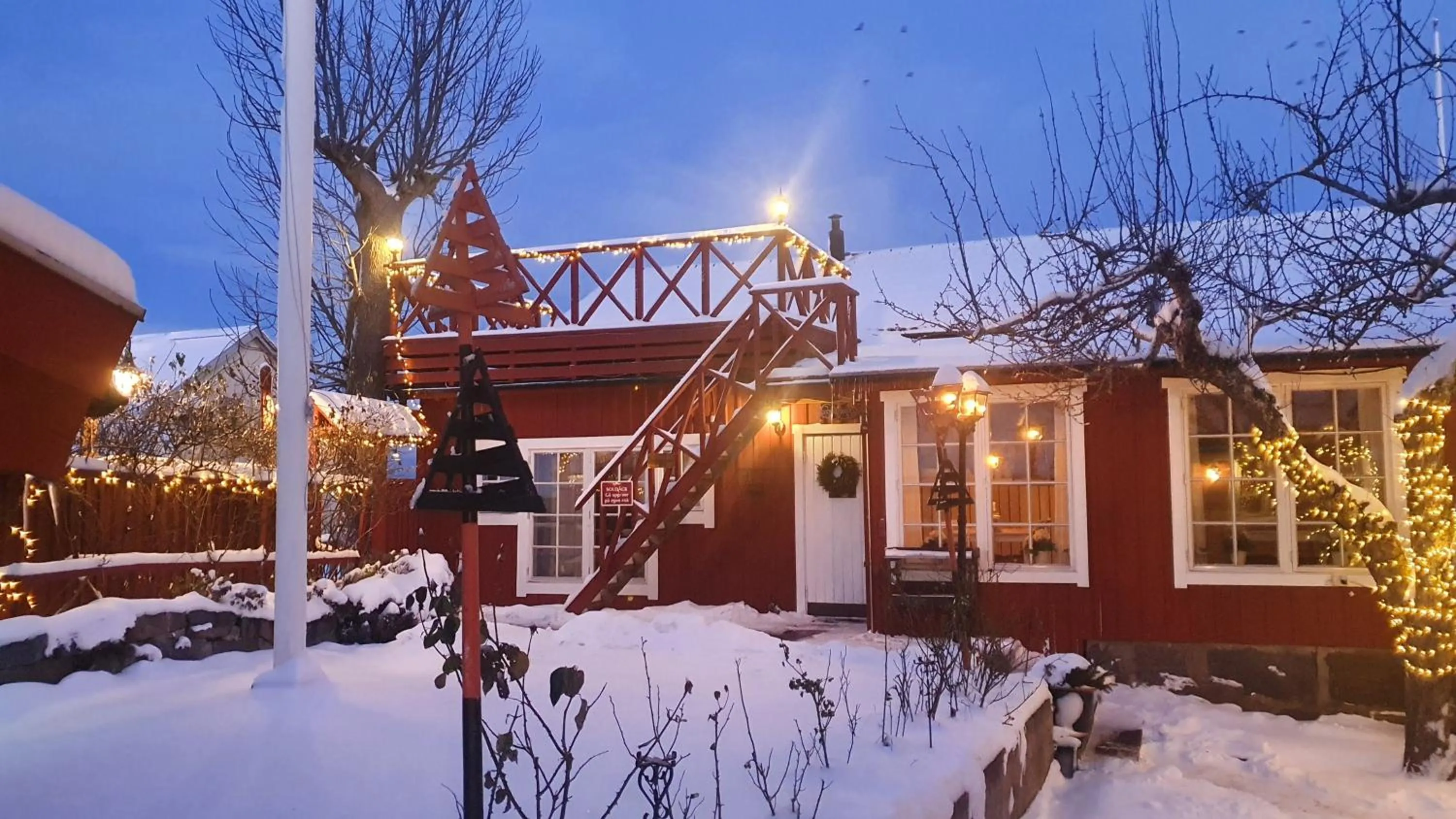 Property building in Gårdshotell Klockargården Öregrund