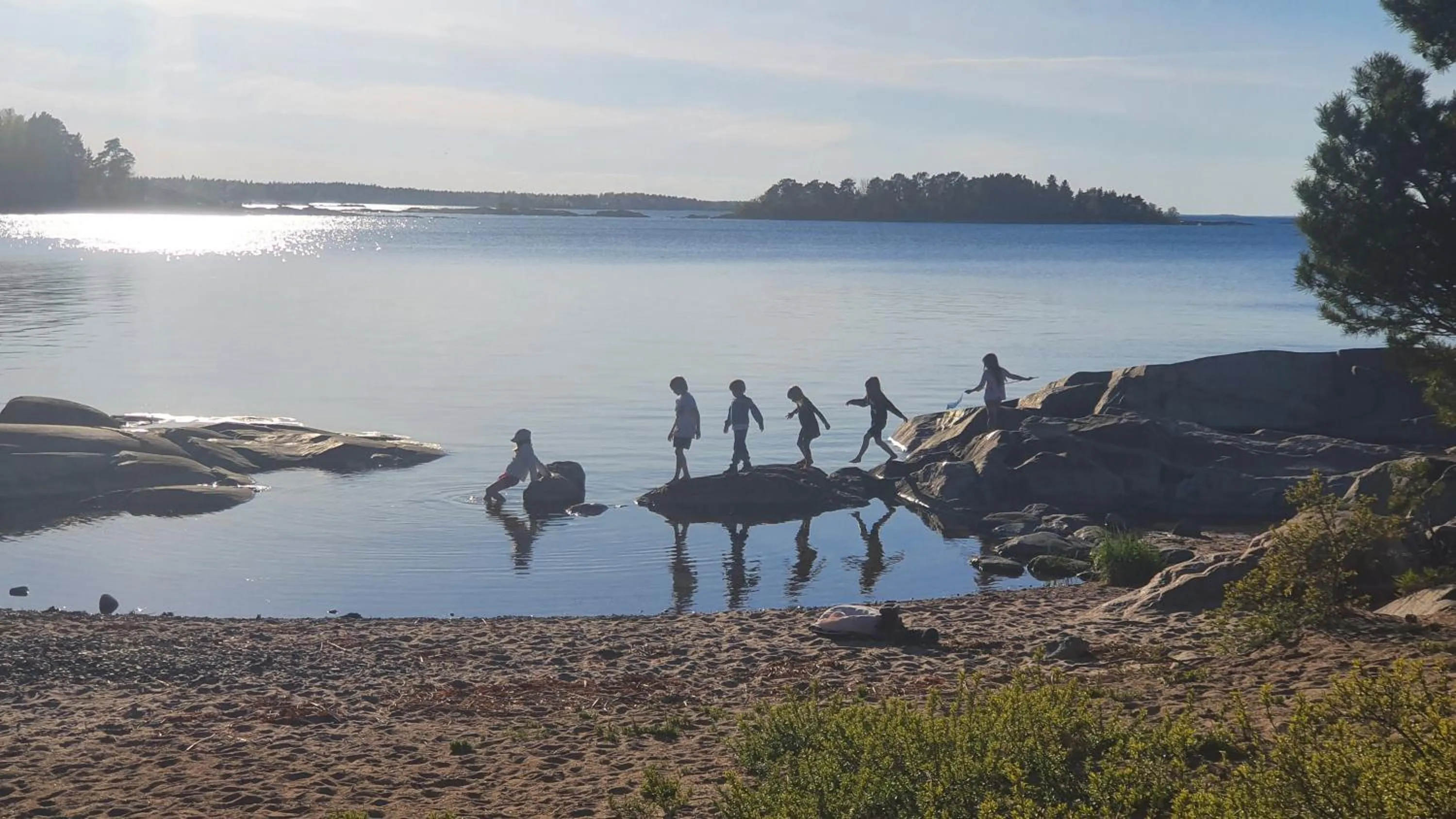 Open Air Bath in Gårdshotell Klockargården Öregrund