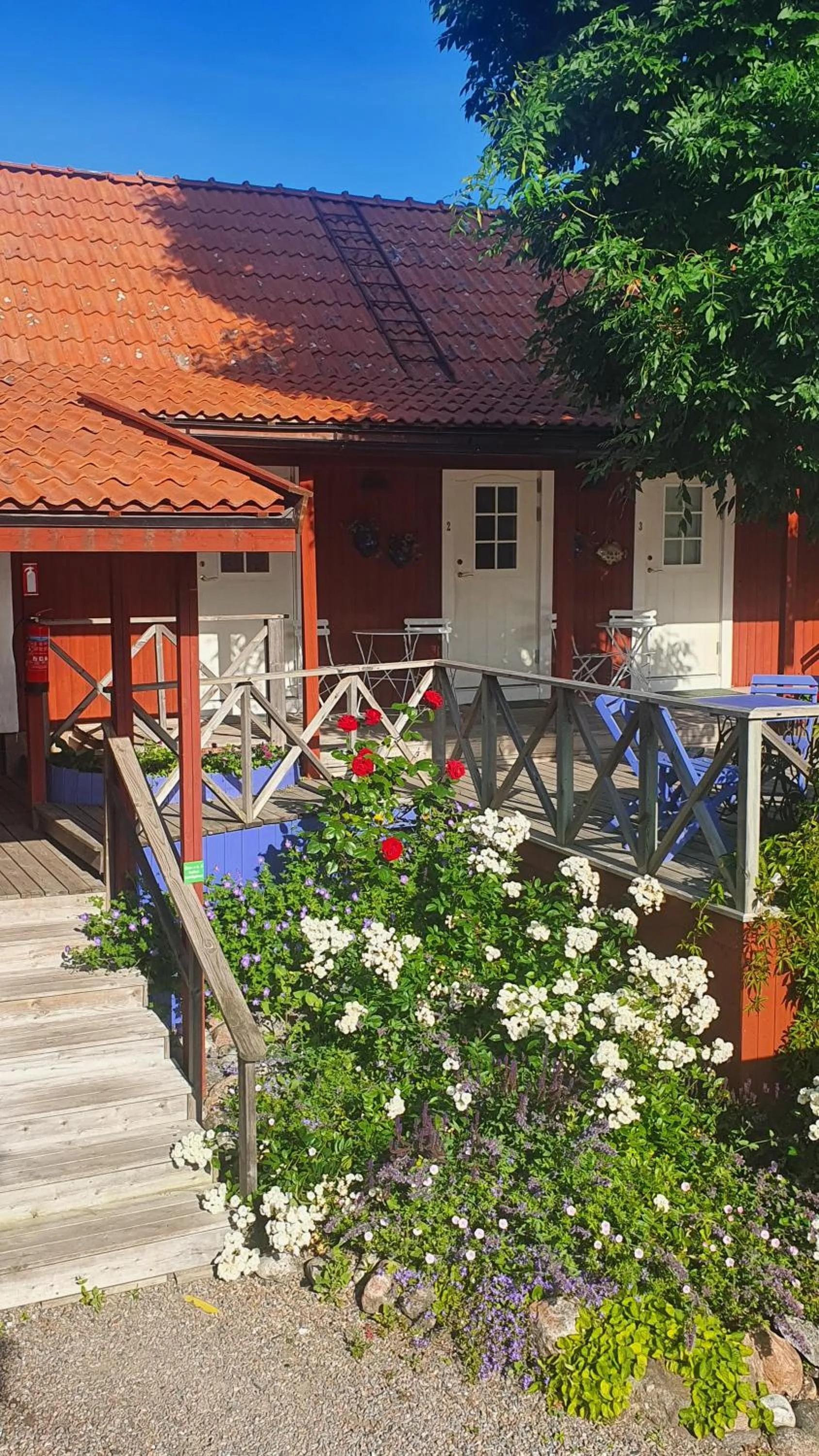 Property building in Gårdshotell Klockargården Öregrund