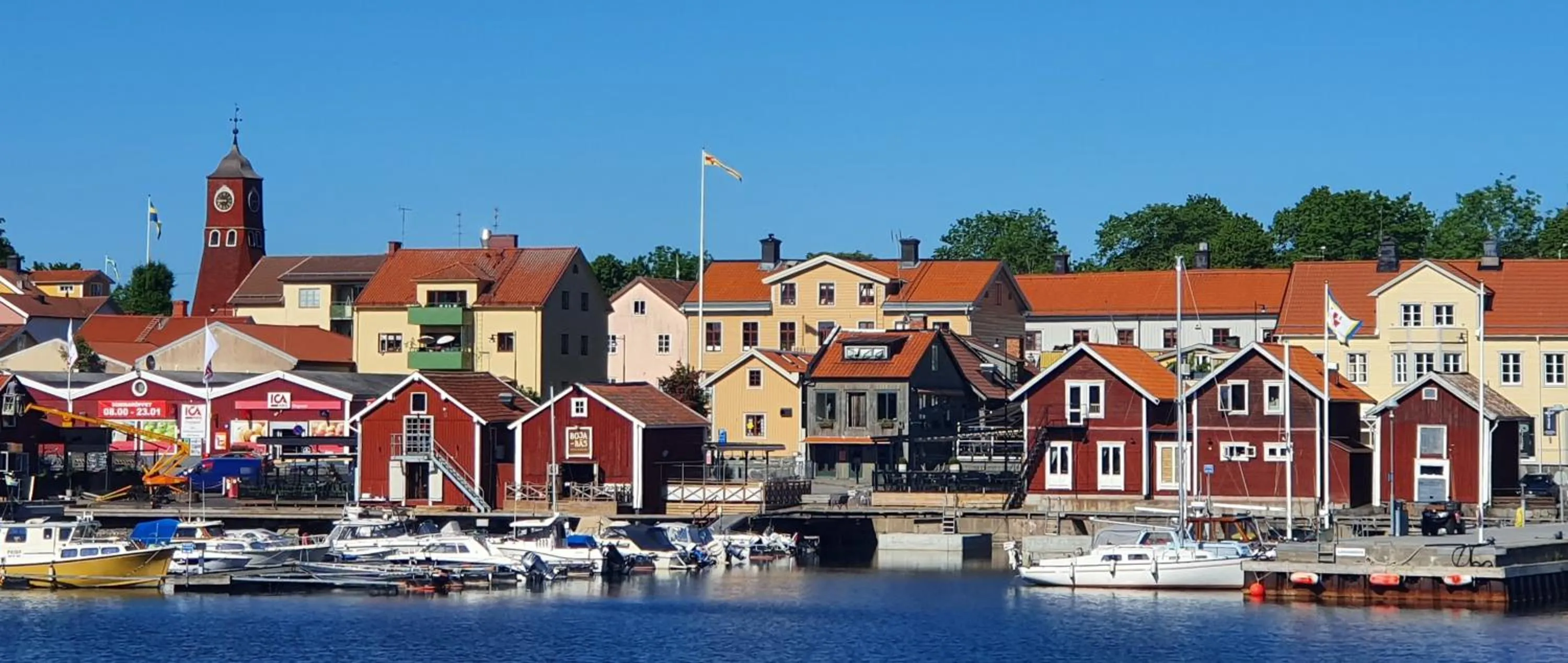 City view in Gårdshotell Klockargården Öregrund
