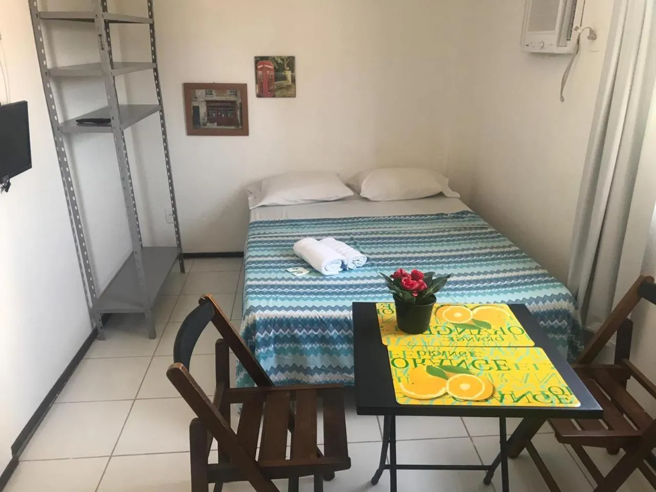 Bed in Studio Piedade