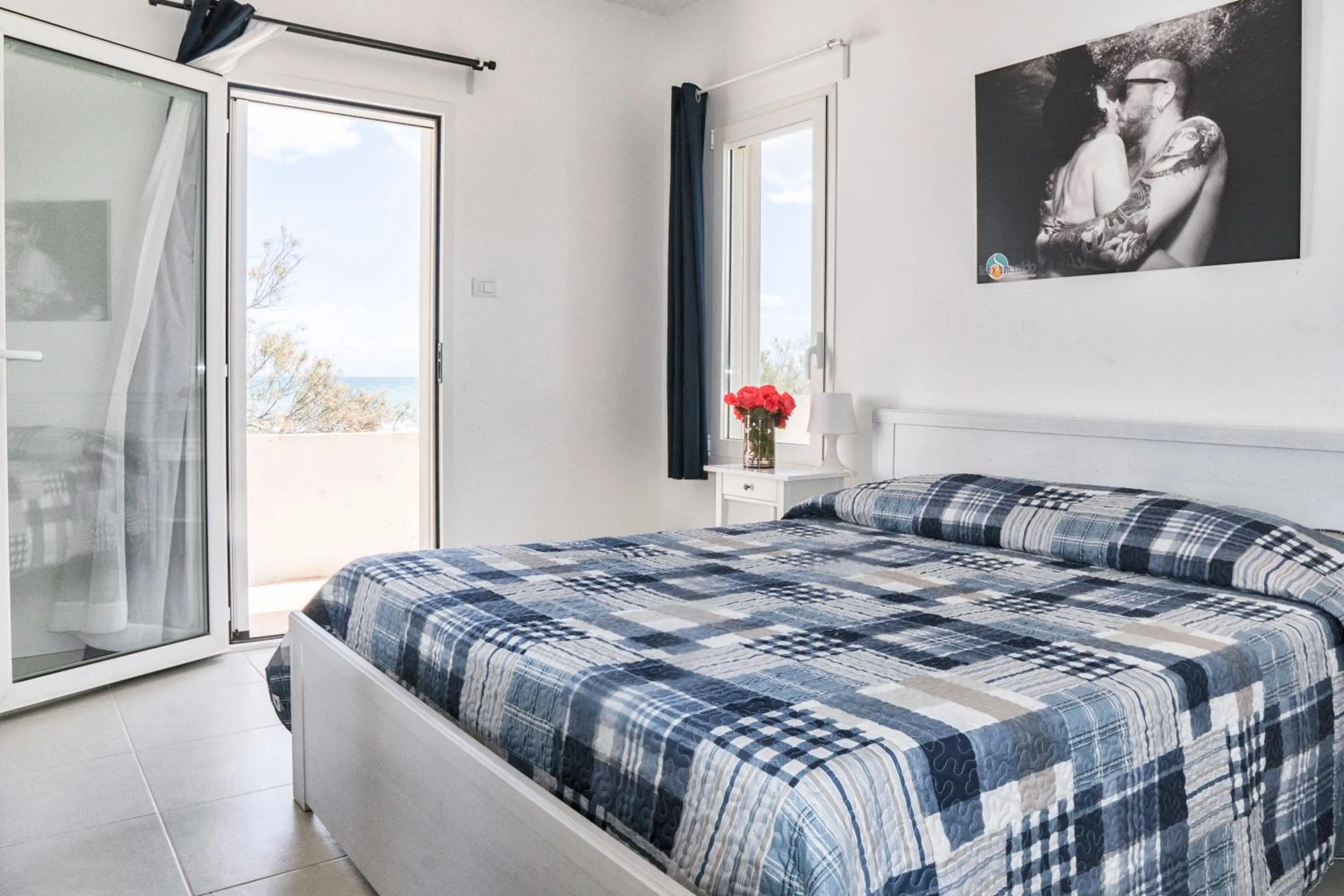 Balcony/Terrace, Bed in Centro Vacanze Lido Smeraldo