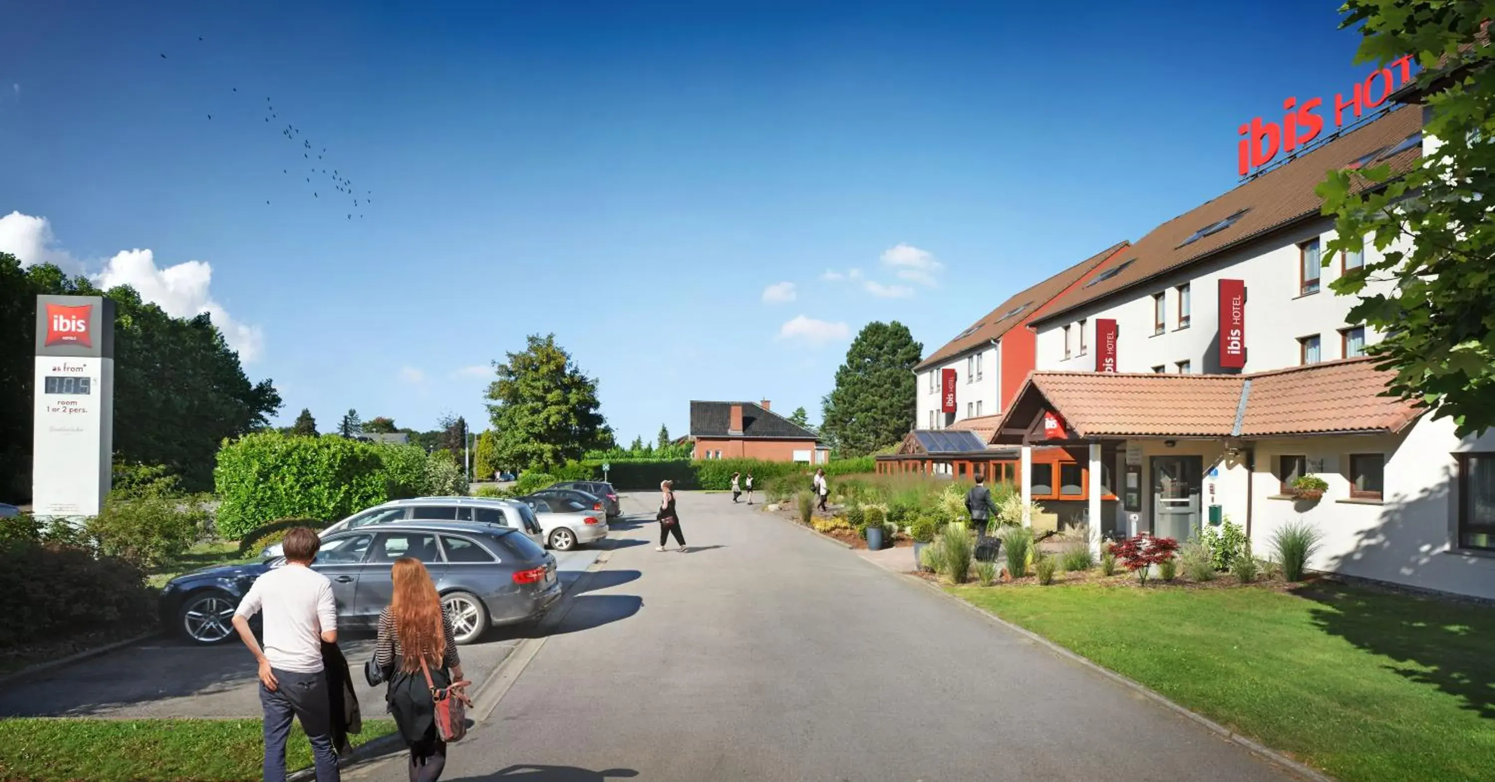 Property building in ibis Charleroi Airport Brussels South Property building in ibis Charleroi Airport Brussels South