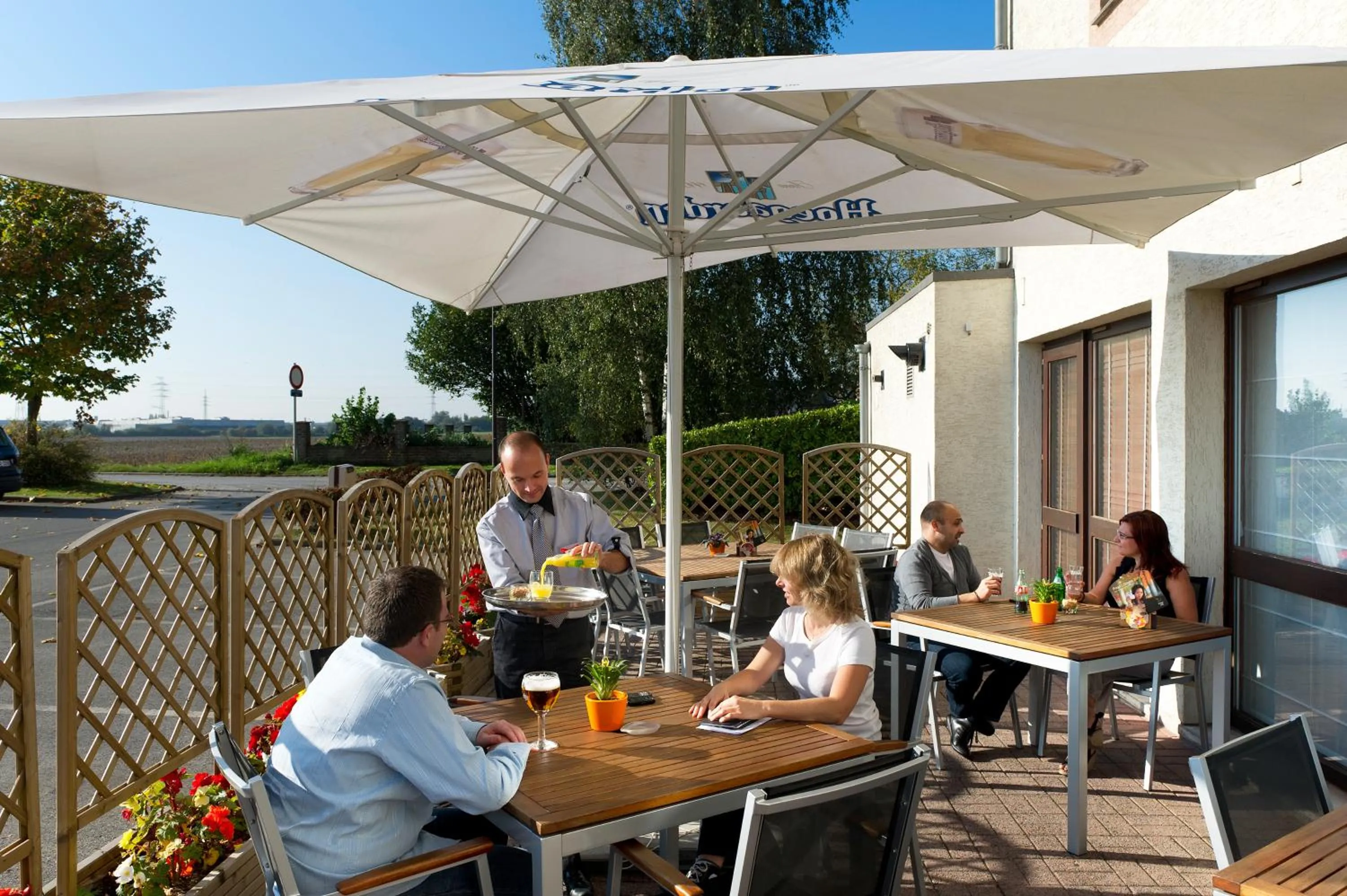 People in ibis Charleroi Airport Brussels South