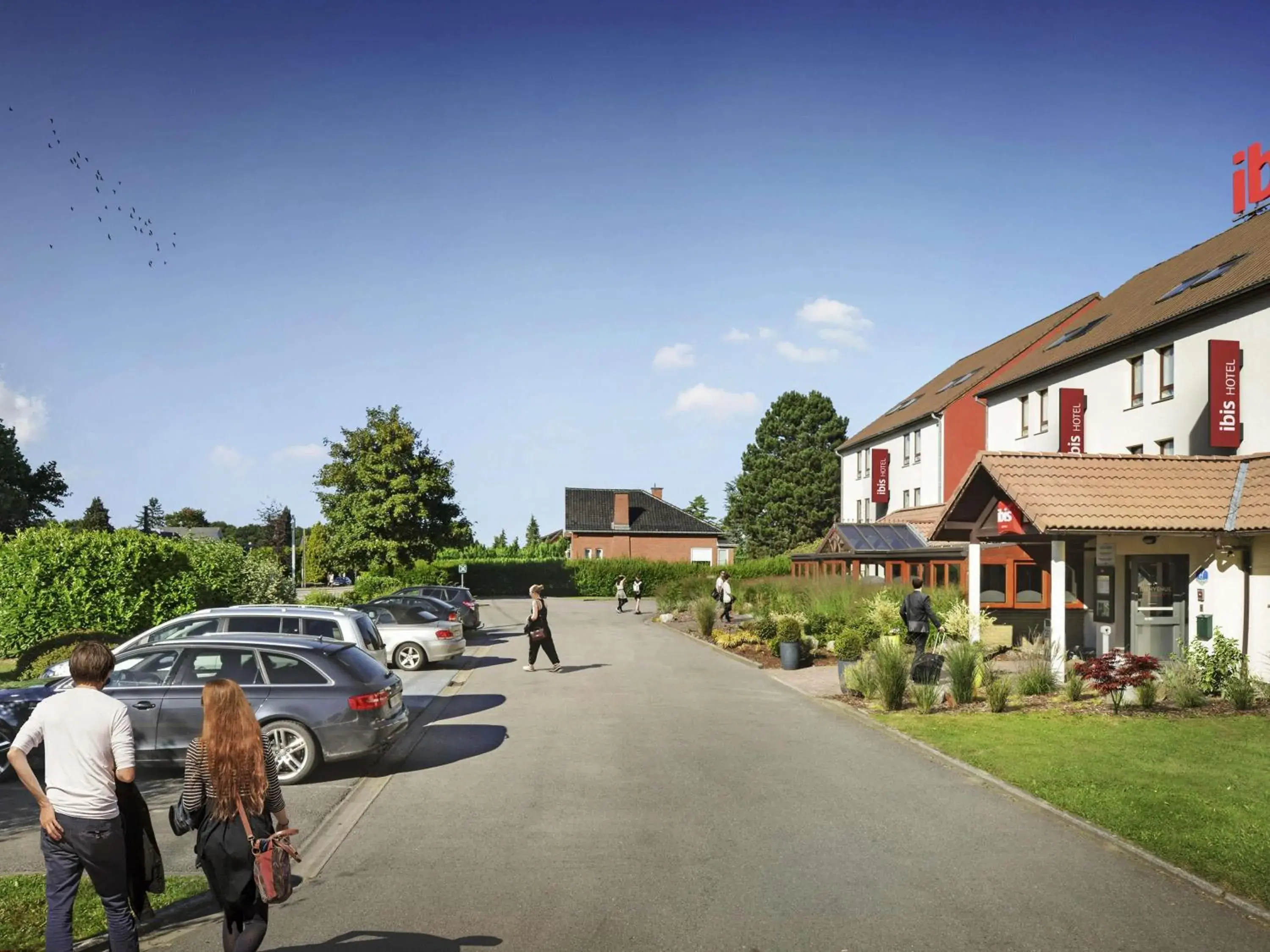 Property building in ibis Charleroi Airport Brussels South Property building in ibis Charleroi Airport Brussels South