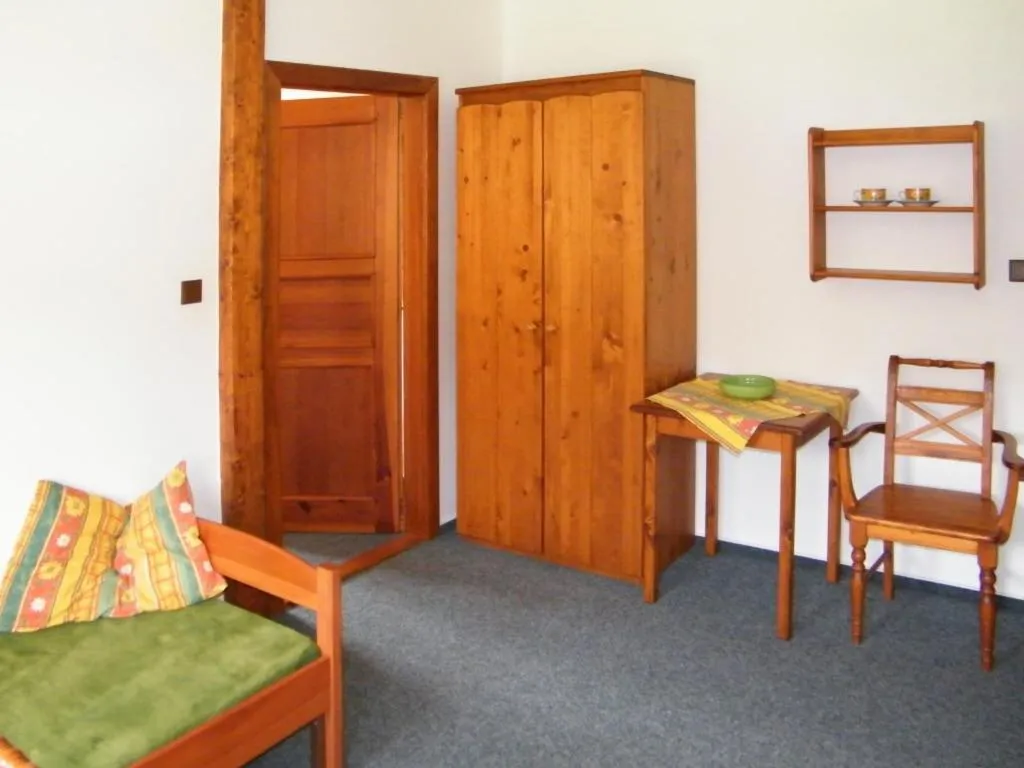 Seating area in Chalupa u Smrčiny