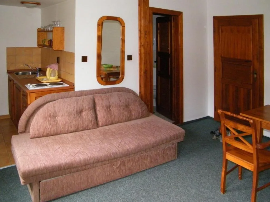 Living room in Chalupa u Smrčiny