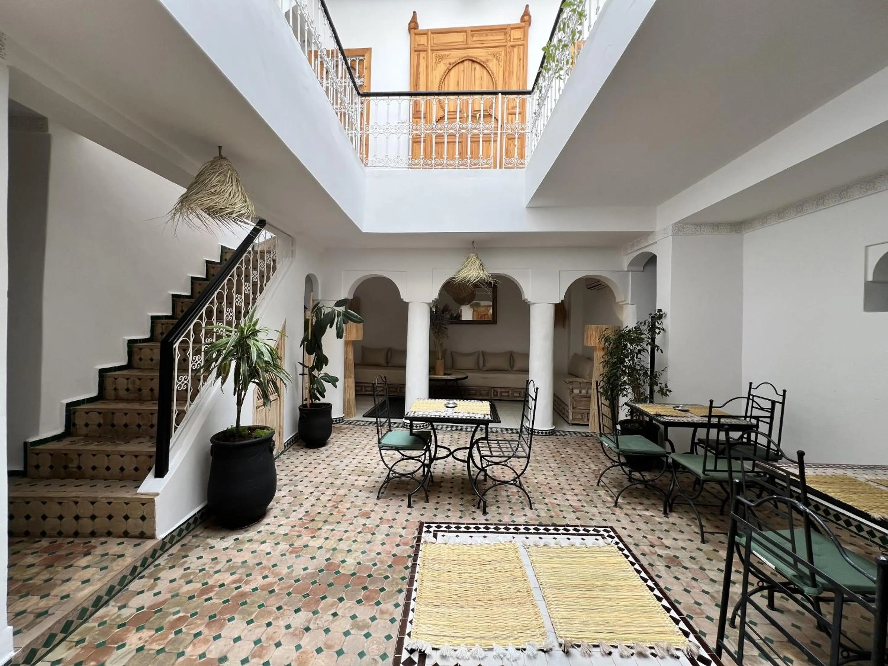 Patio in Riad Sarah Sabrina