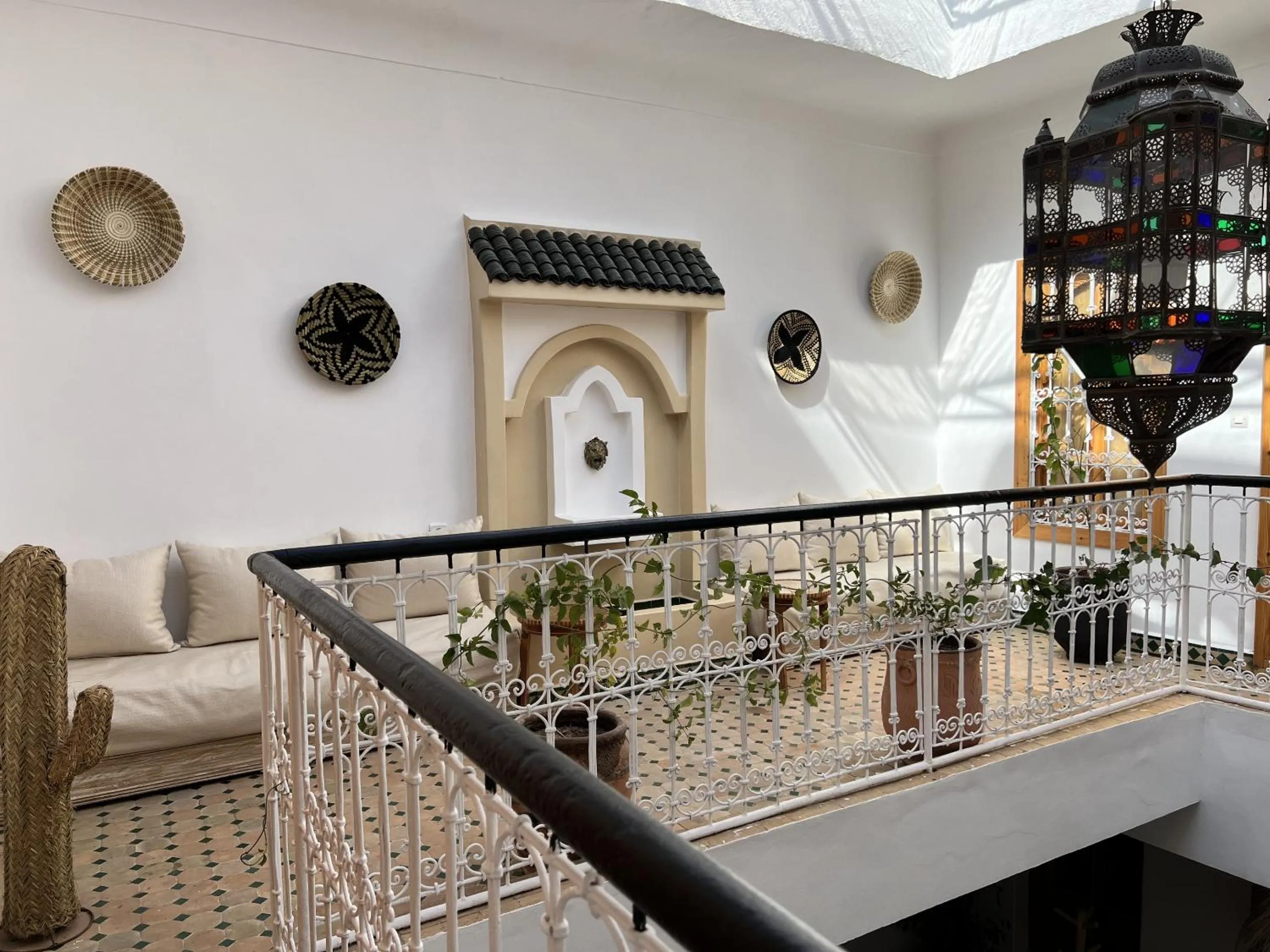 Patio in Riad Sarah Sabrina