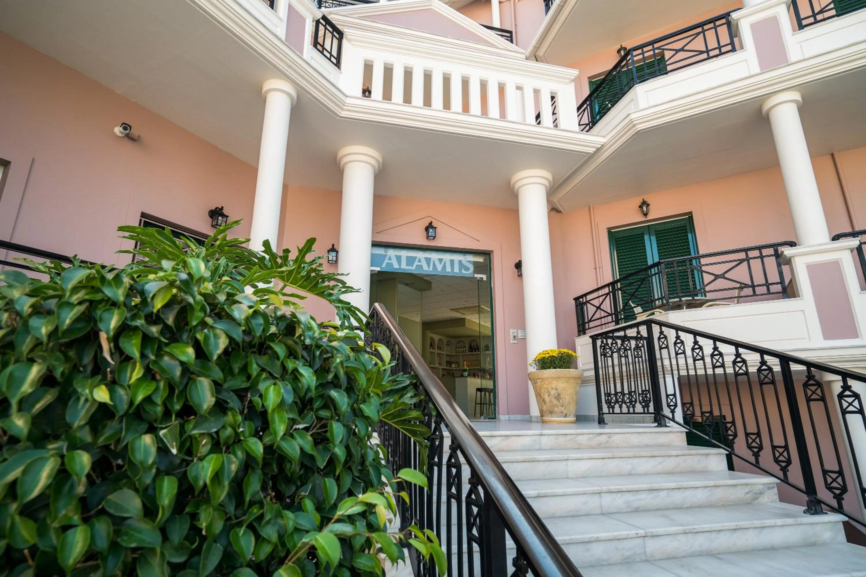 Facade/entrance in Alamis Hotel & Apartments