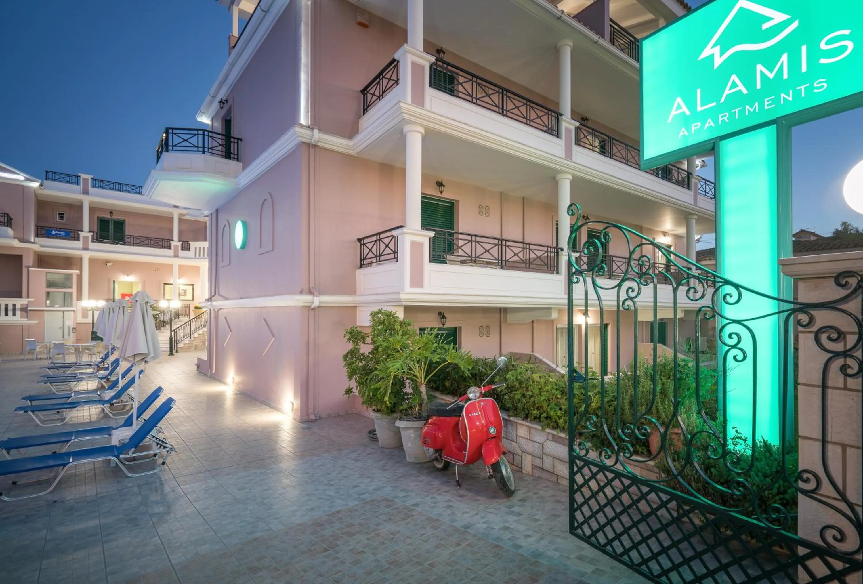Property building in Alamis Hotel & Apartments