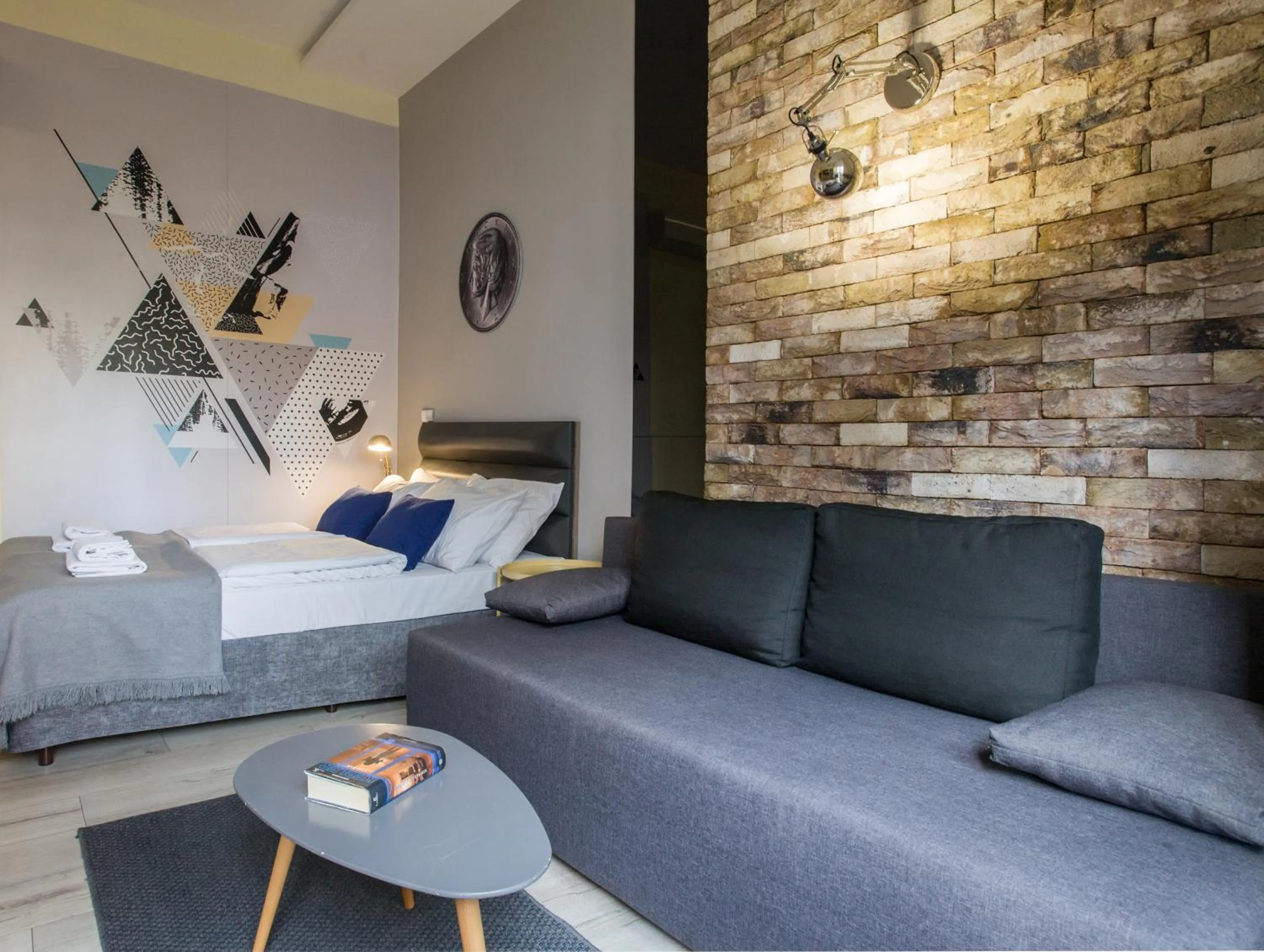 Bed in Yourplace M57 Apartments