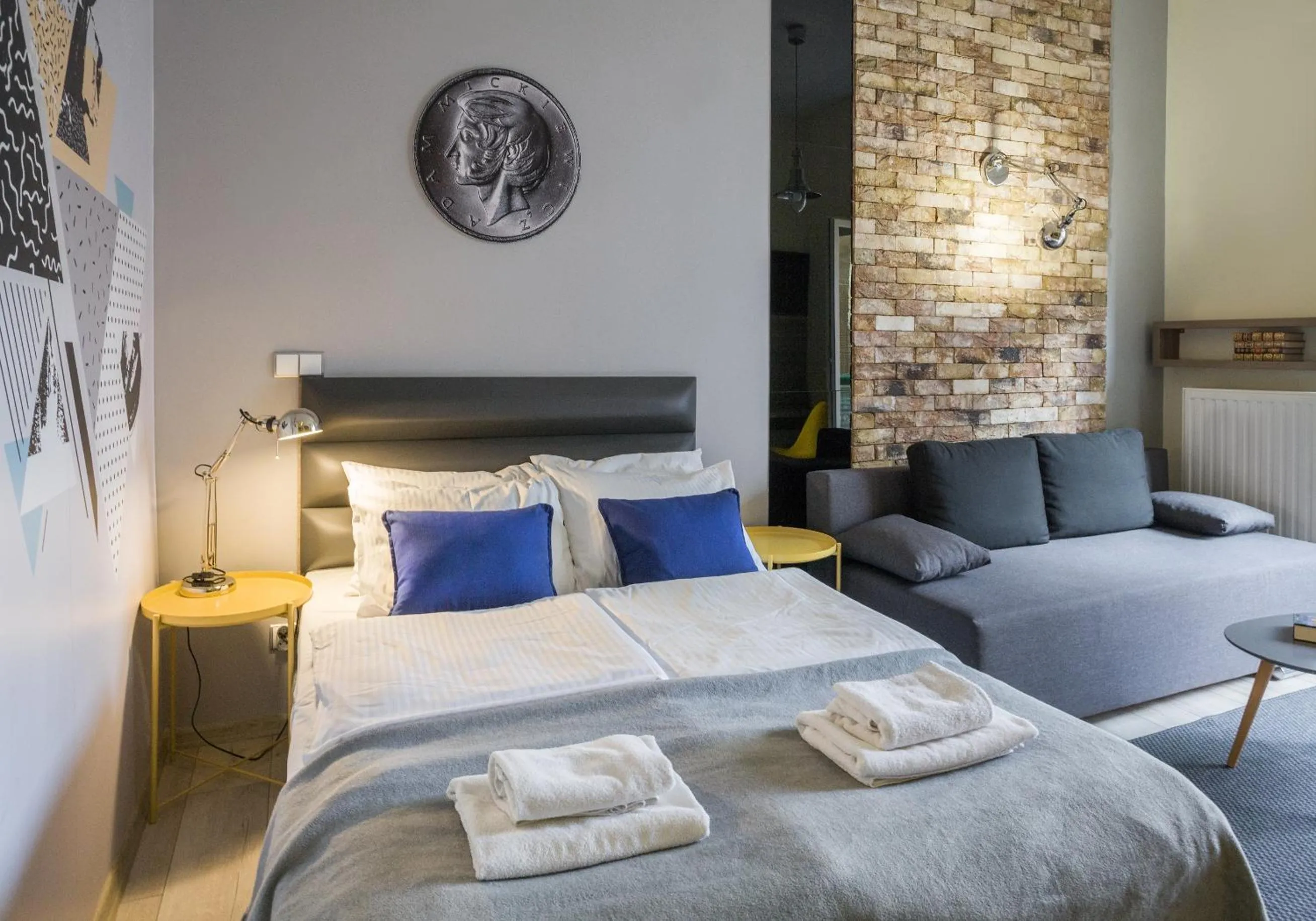 Bed in Yourplace M57 Apartments