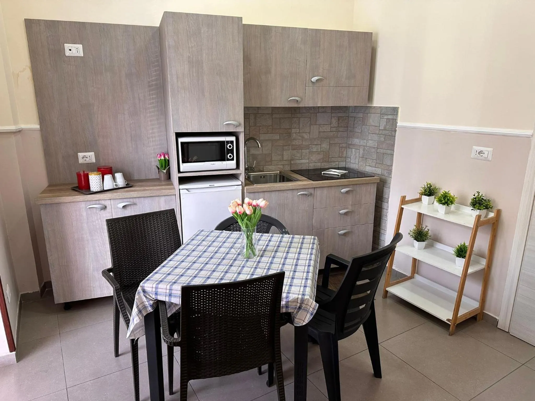 Kitchen or kitchenette in Bed and Breakfast Aereoparking