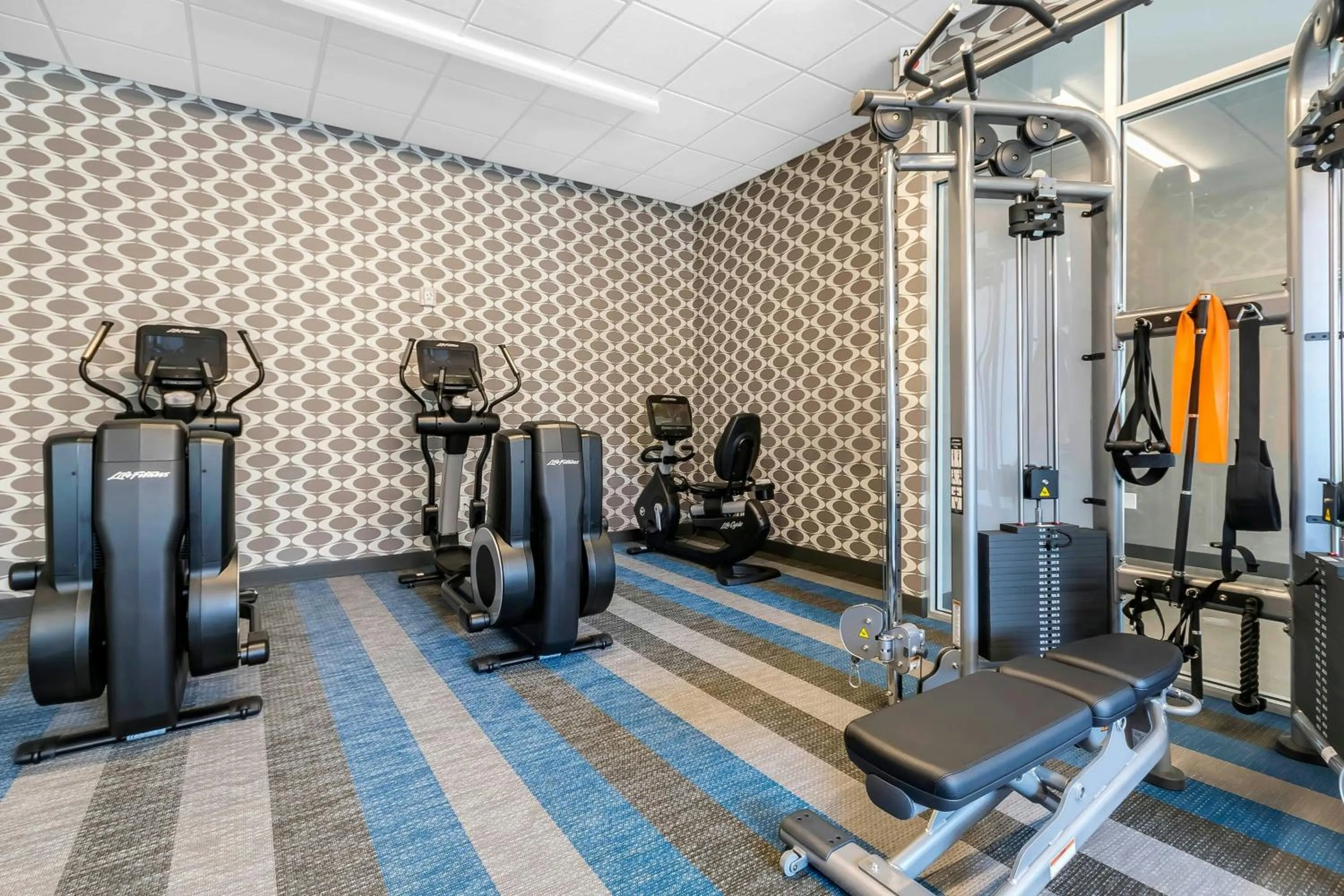 Fitness centre/facilities in Aloft Newport on the Levee