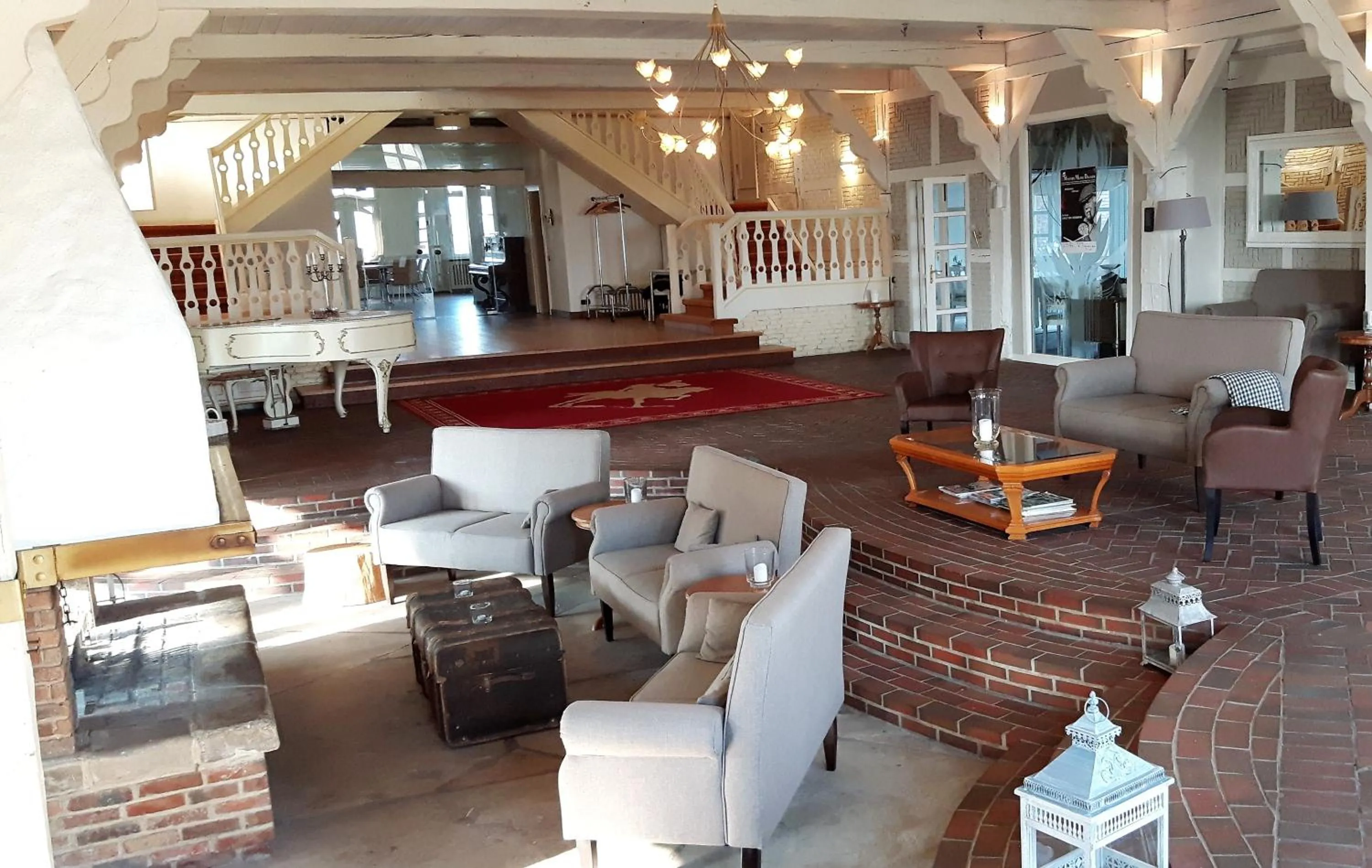 Lobby or reception in Landsitzhotel und Seminarium Peterhof