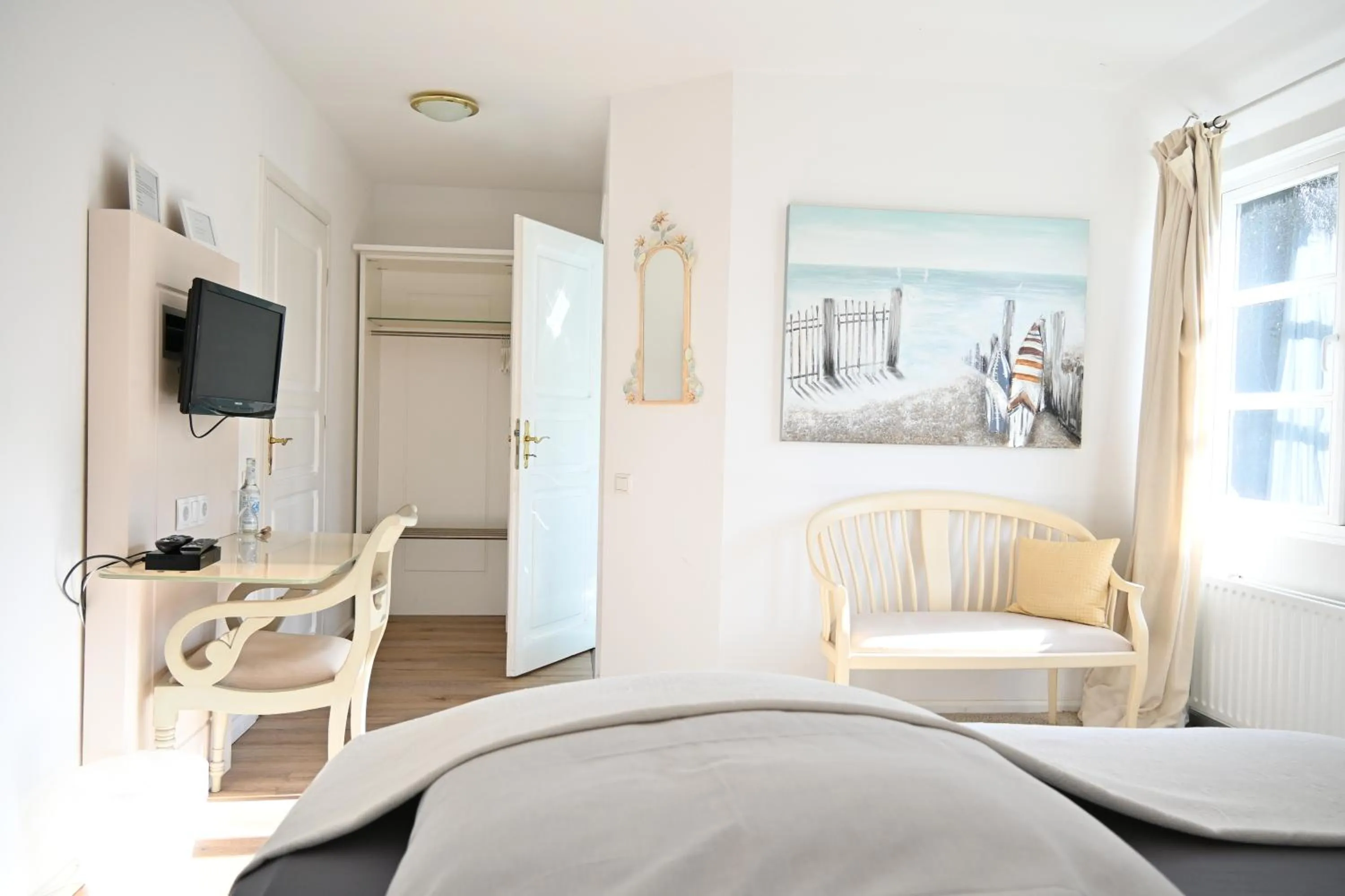 Bed in Landsitzhotel und Seminarium Peterhof