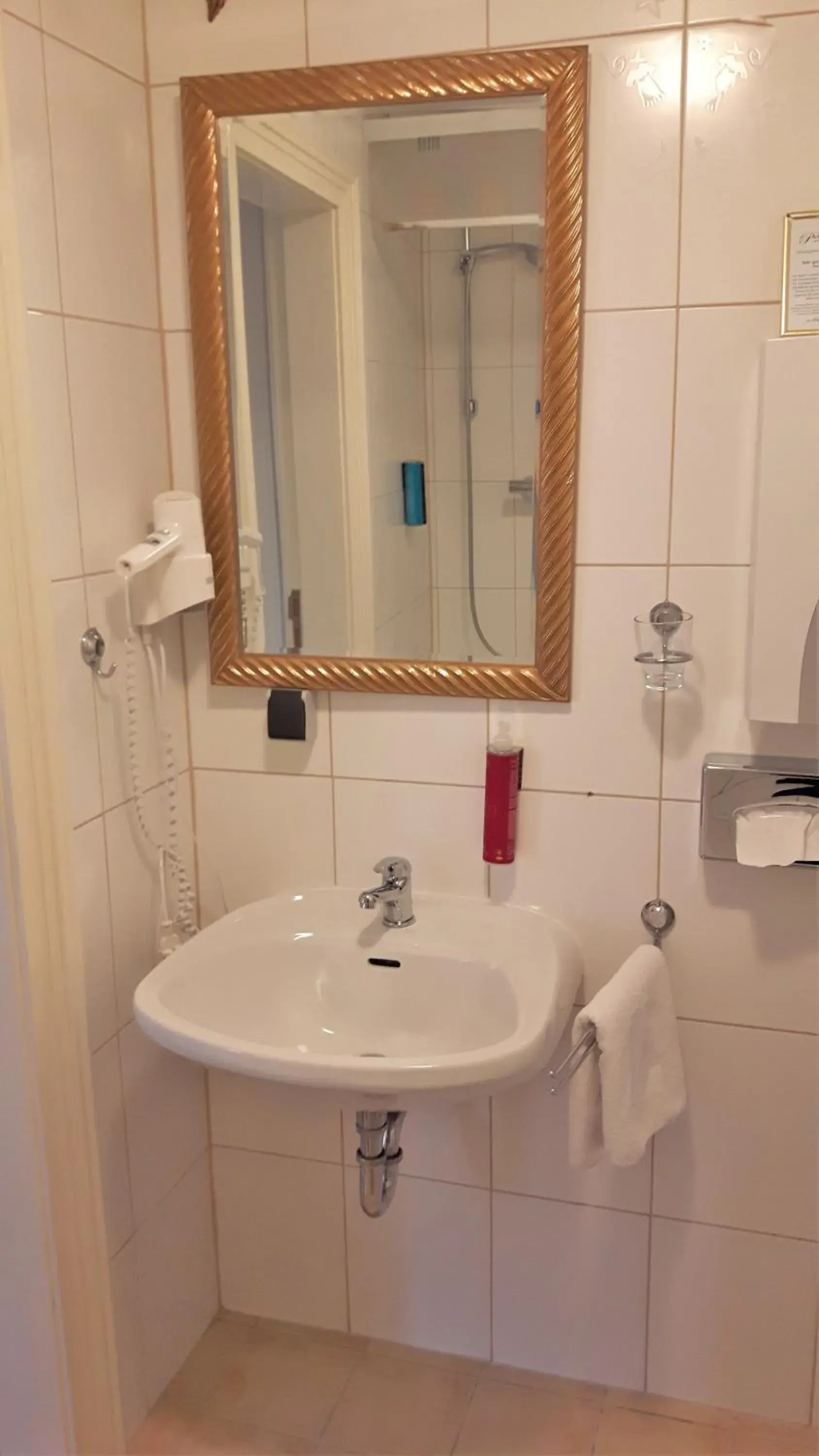 Single Room with Bathroom in Landsitzhotel und Seminarium Peterhof Single Room with Bathroom in Landsitzhotel und Seminarium Peterhof