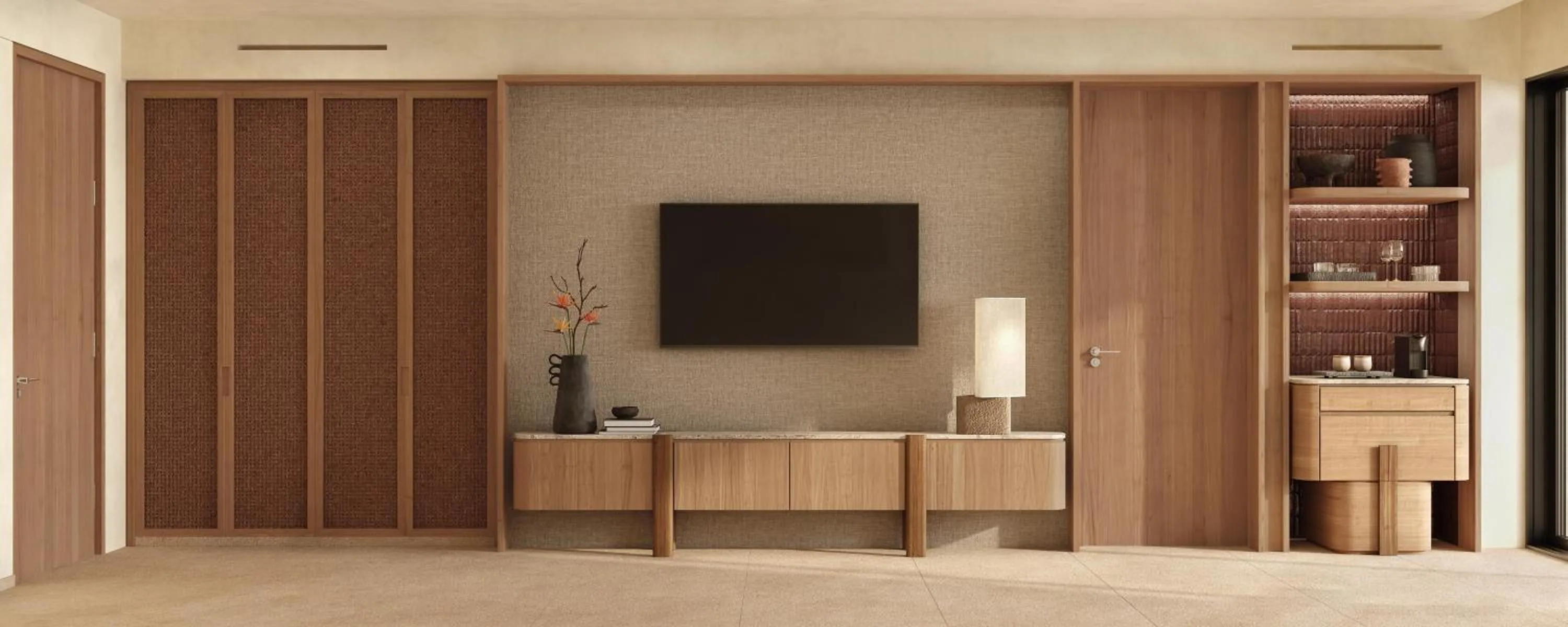 Bedroom in Alila Mayakoba