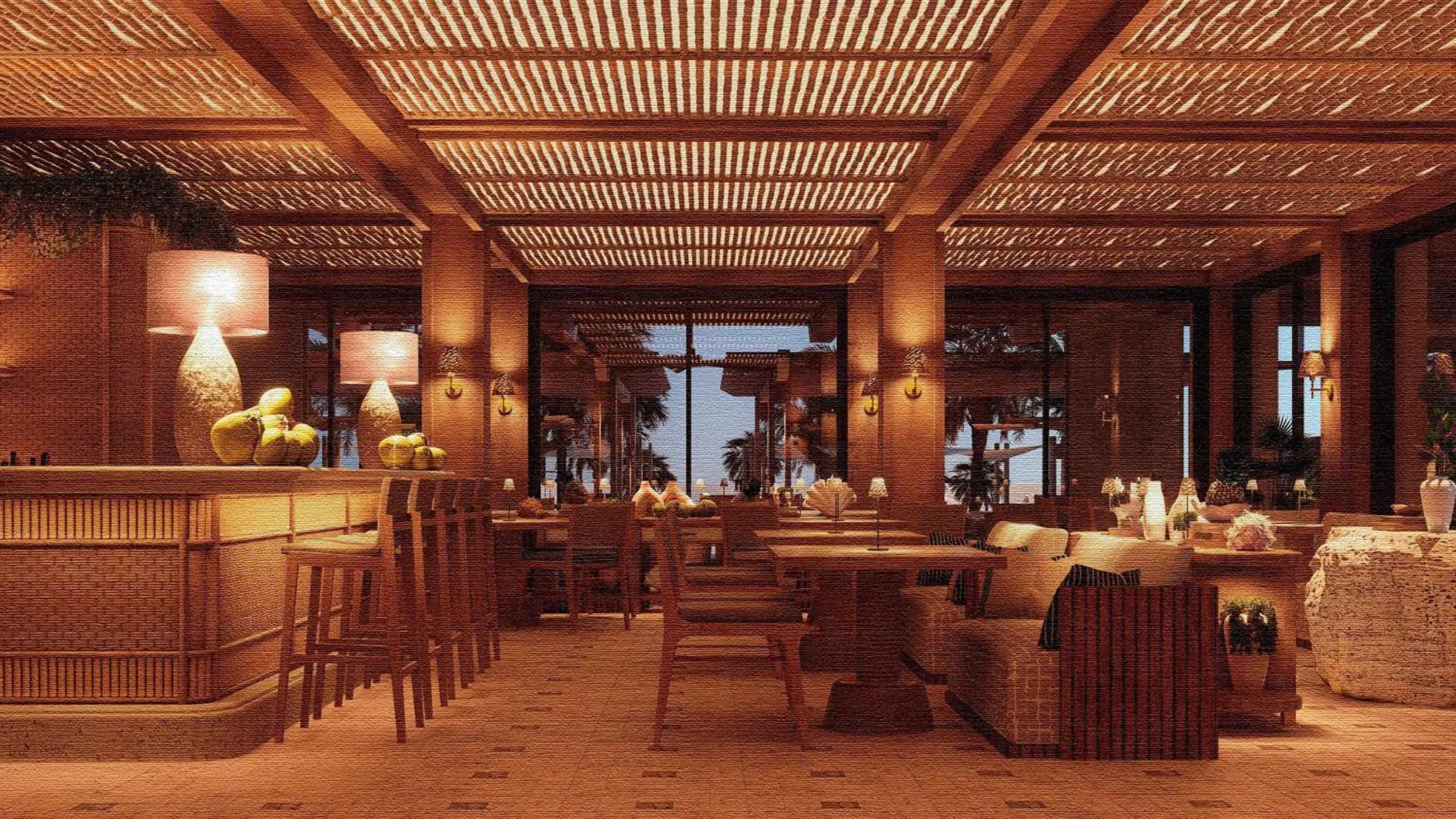 Lounge or bar in Alila Mayakoba