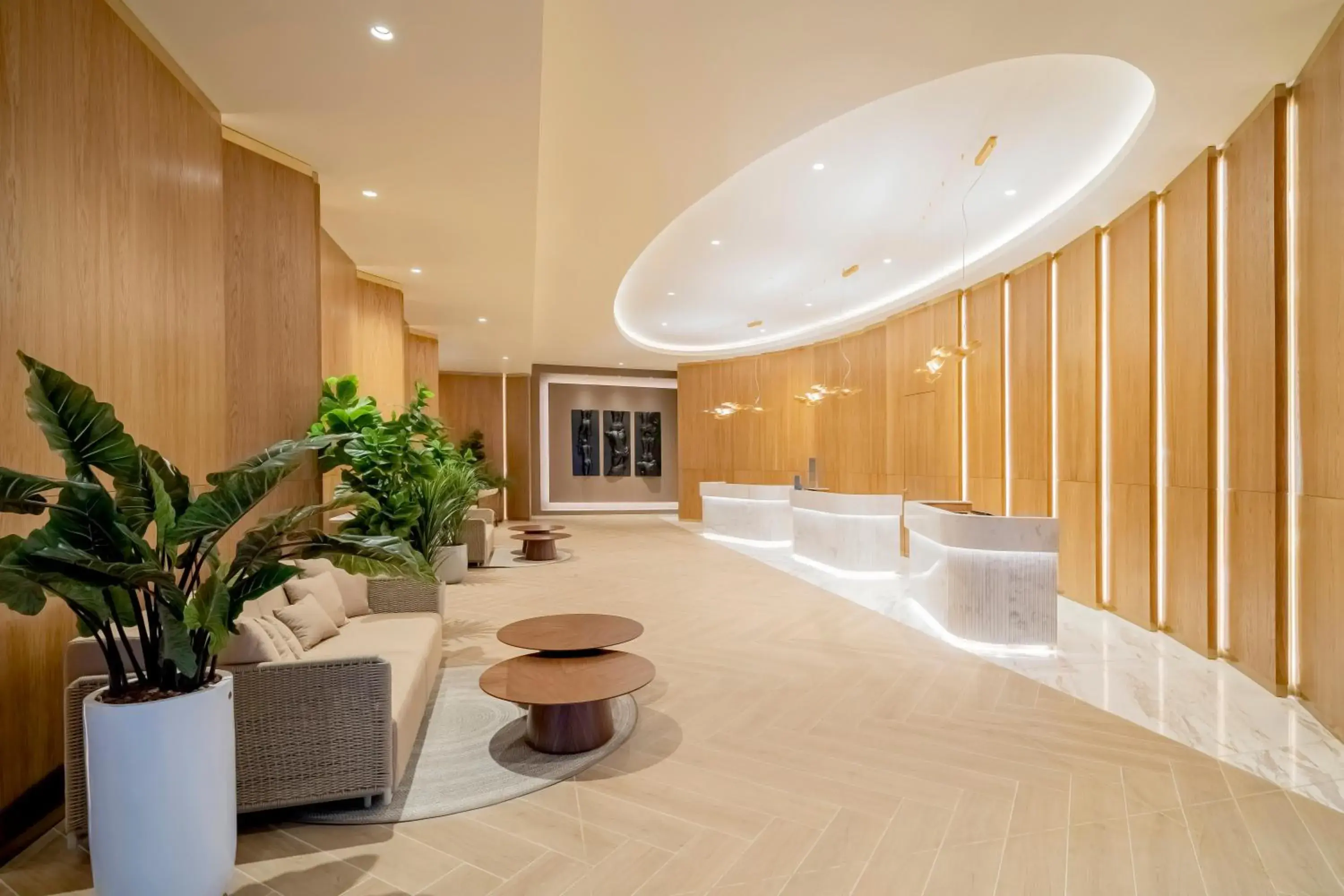 Lobby or reception in Hyatt Regency Cartagena Lobby or reception in Hyatt Regency Cartagena