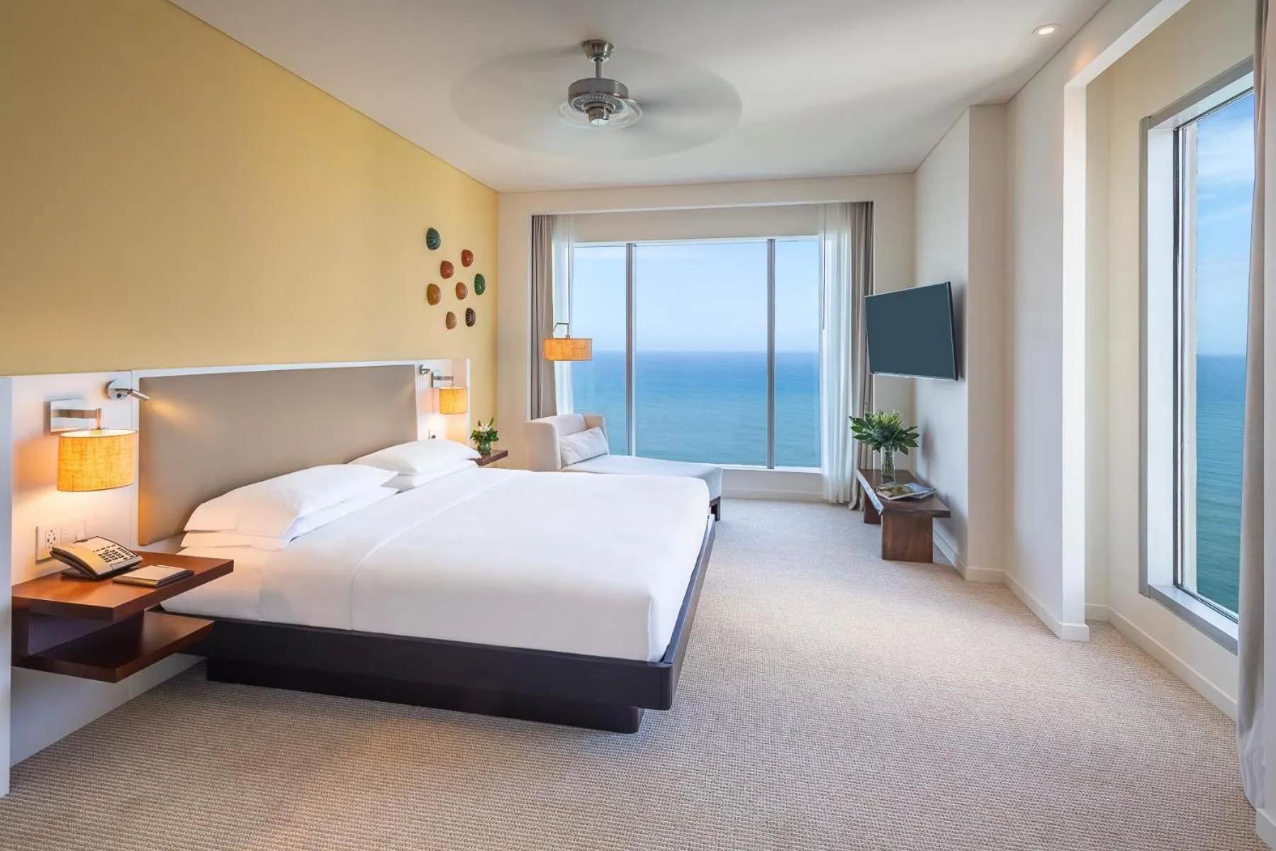 View (from property/room), Bed in Hyatt Regency Cartagena