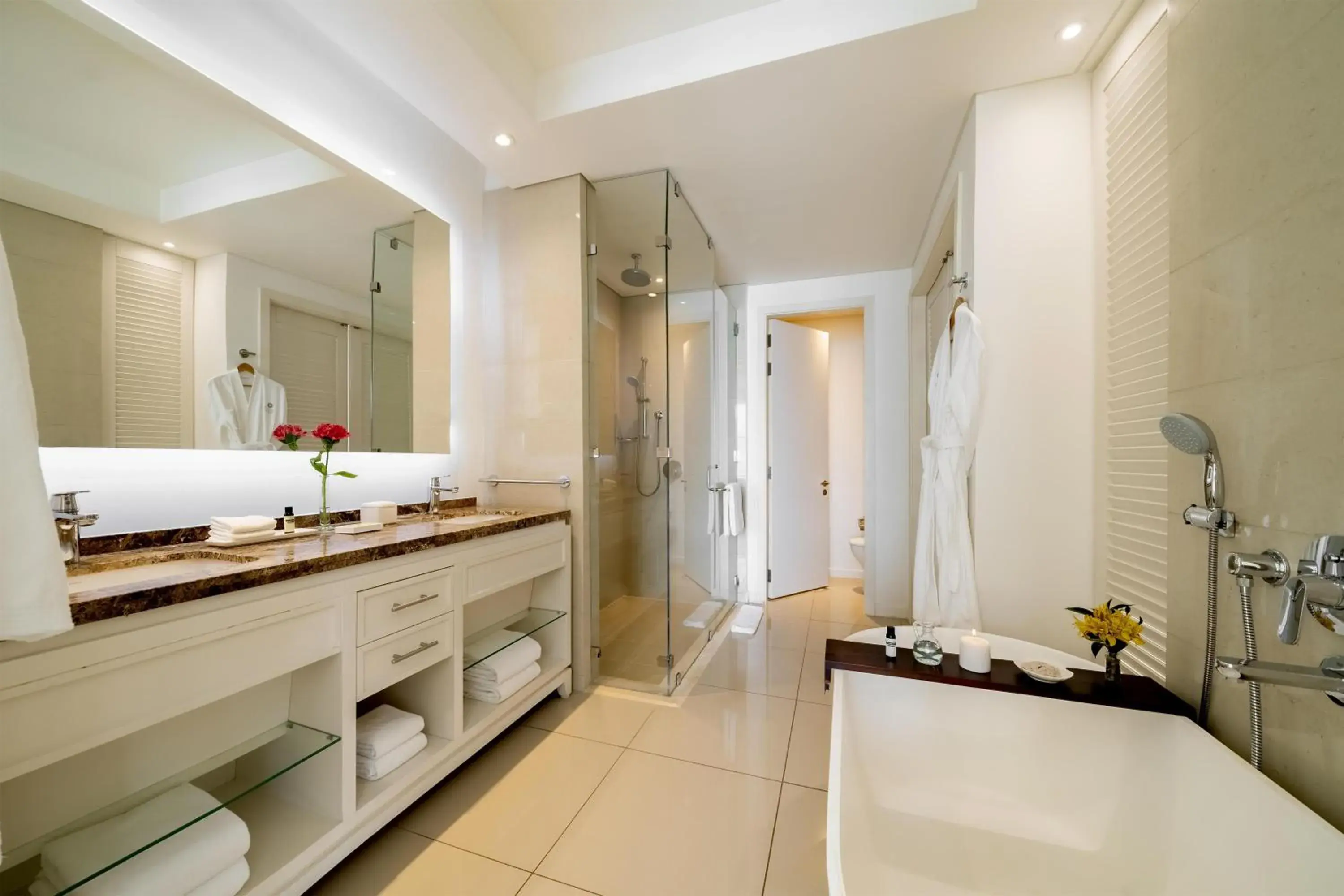 Bathroom in Hyatt Regency Cartagena Bathroom in Hyatt Regency Cartagena