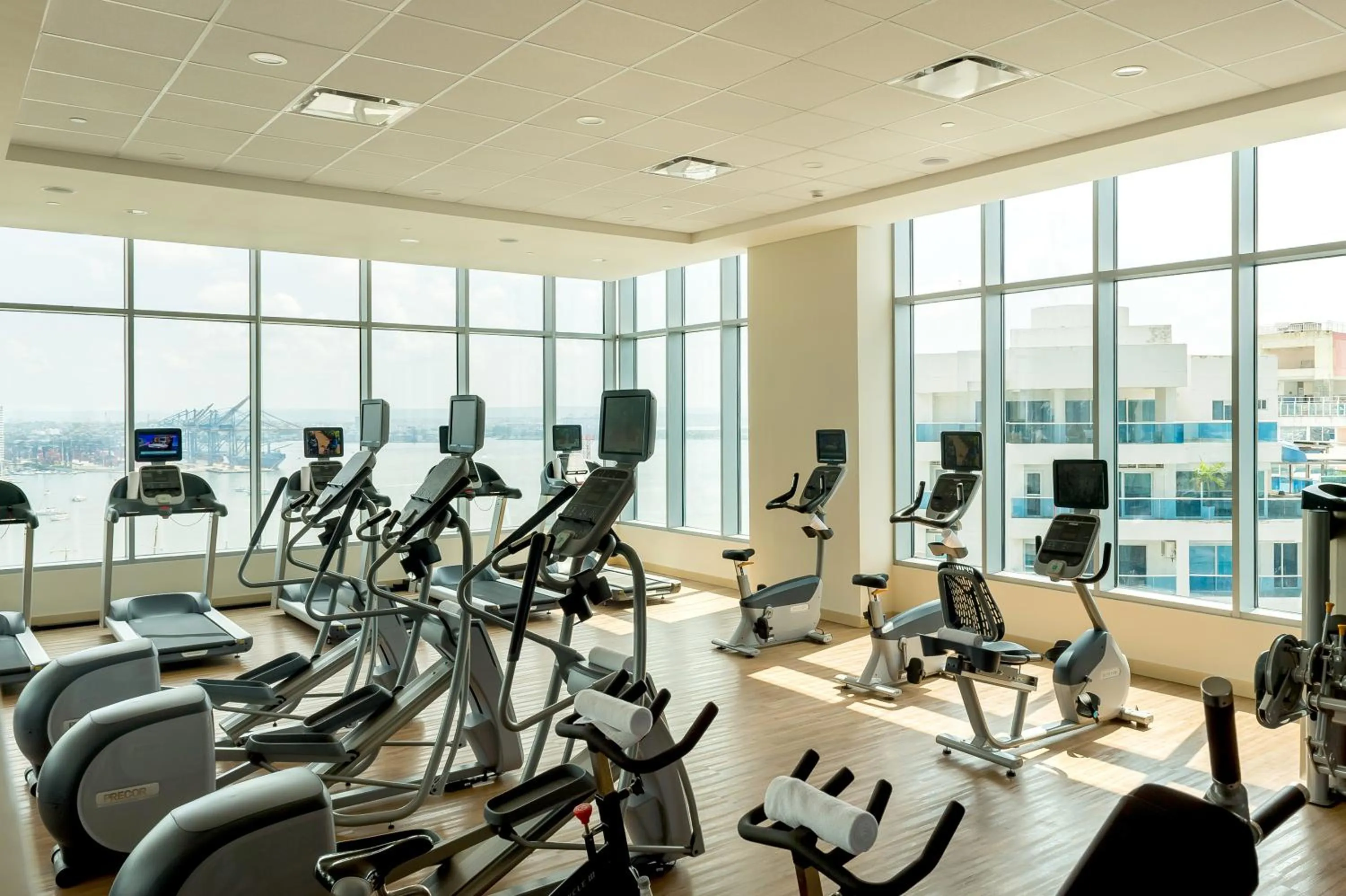 Fitness centre/facilities in Hyatt Regency Cartagena