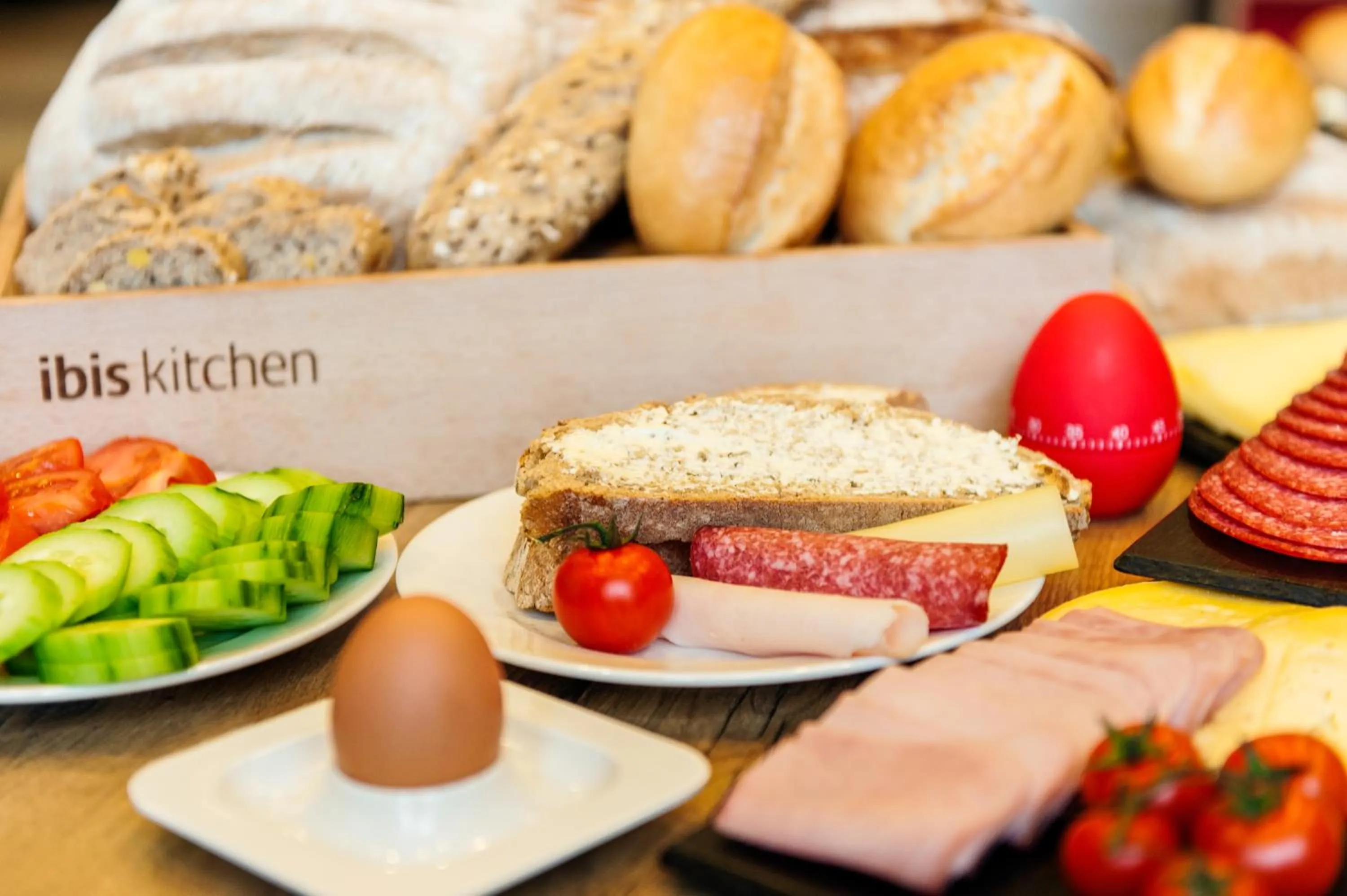 Buffet breakfast in ibis Gent Centrum St. Baafs Kathedraal