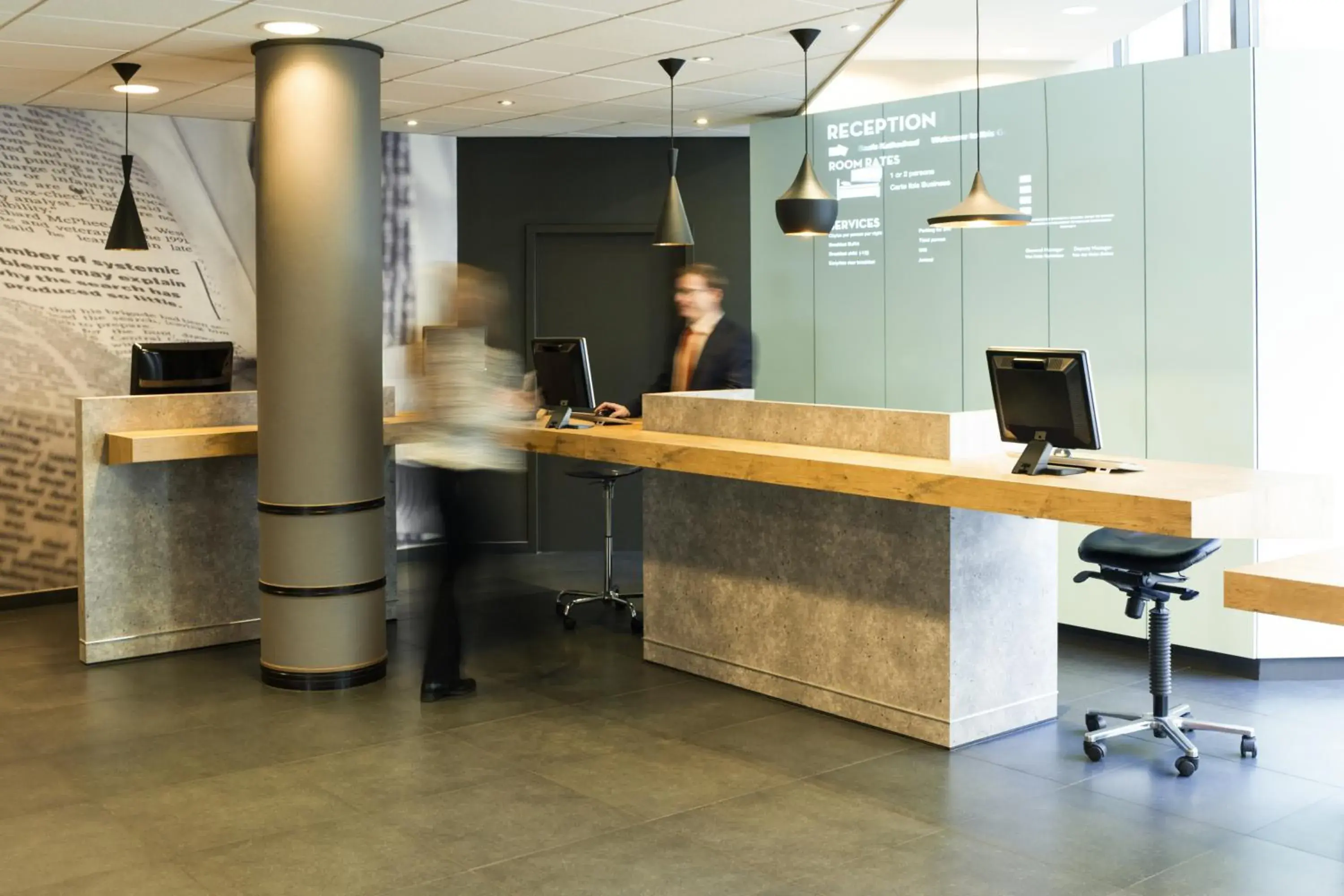 Lobby or reception in ibis Gent Centrum St. Baafs Kathedraal Lobby or reception in ibis Gent Centrum St. Baafs Kathedraal