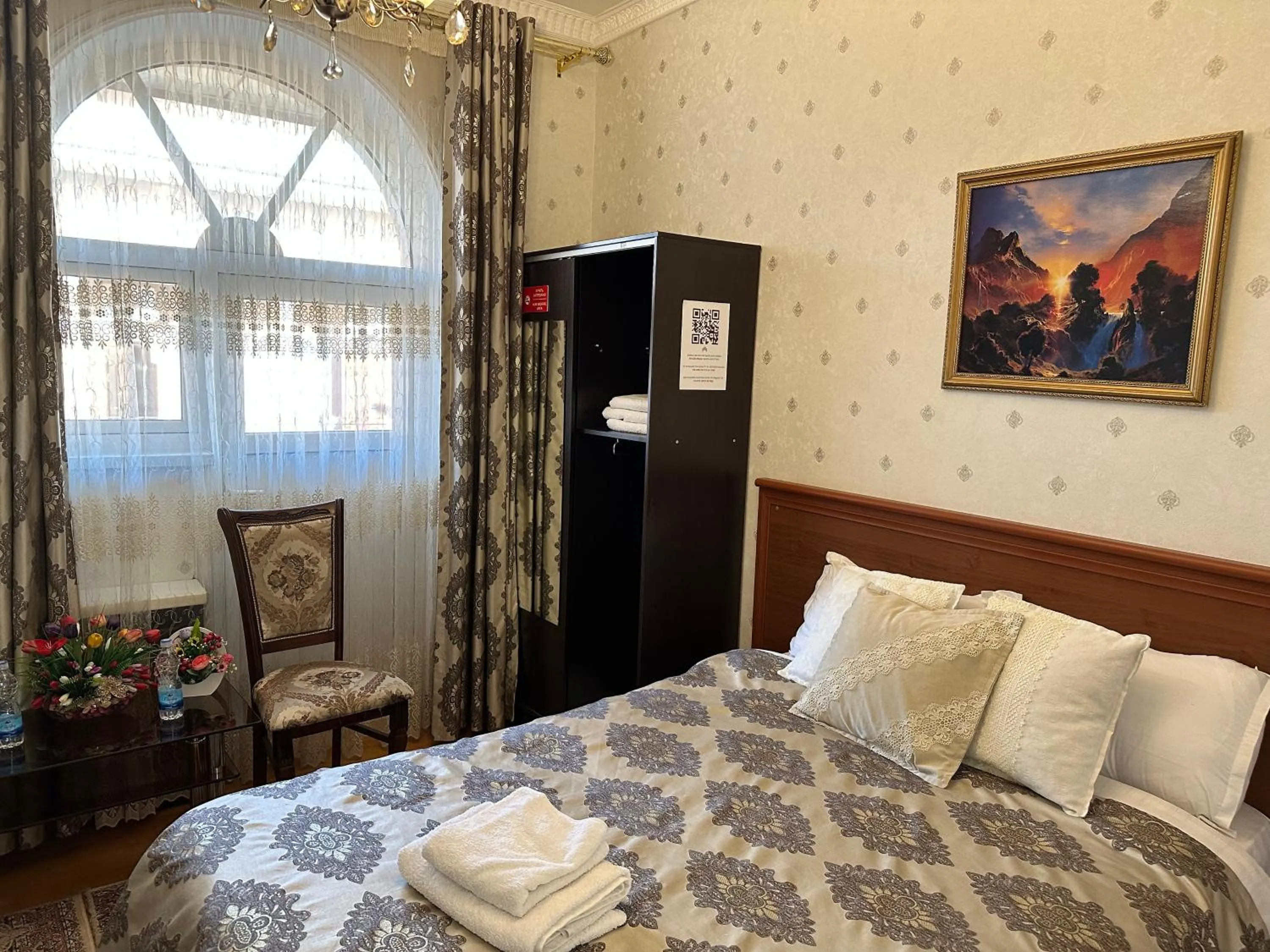 Bed in Sarbon Hotel Tashkent