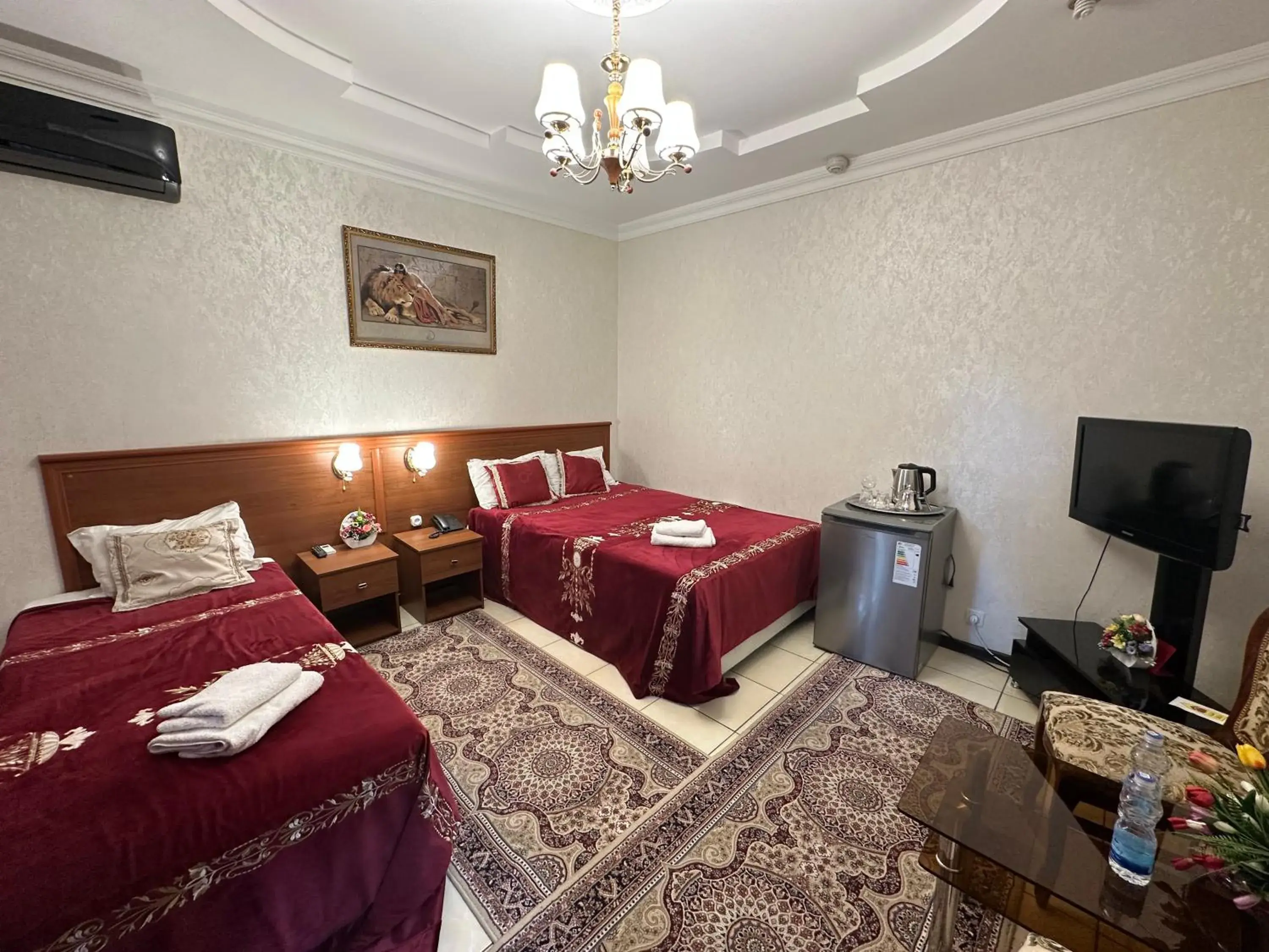 Triple Room with Bathroom - single occupancy in Sarbon Hotel Tashkent Triple Room with Bathroom - single occupancy in Sarbon Hotel Tashkent