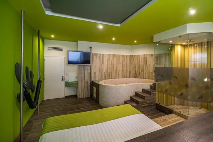 Bed in Hotel y Villas Natura