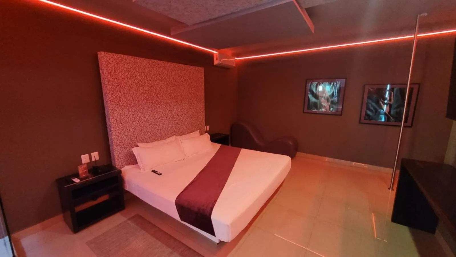 Bedroom, Bed in Motel Real de Queretaro