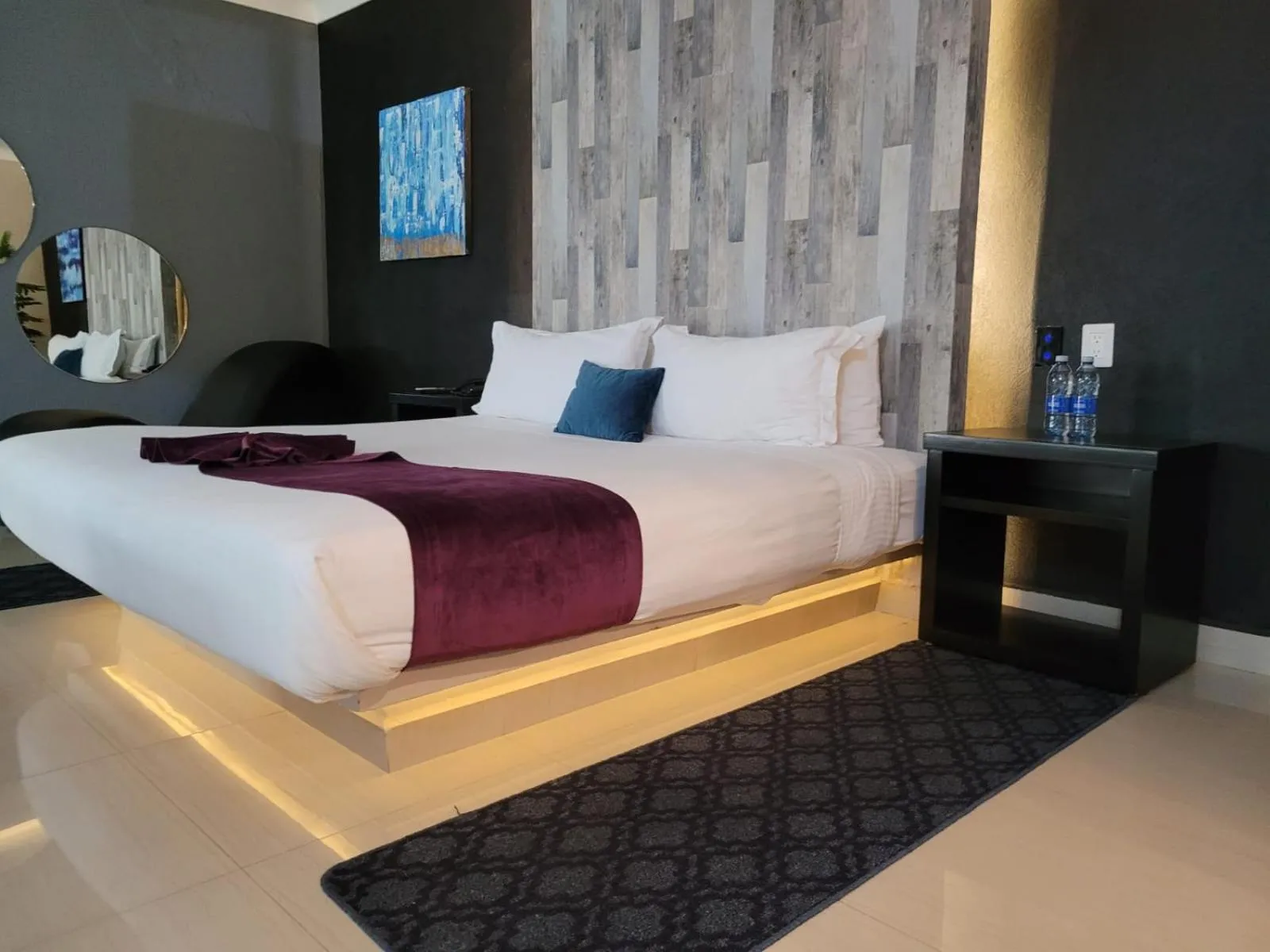 Bed in Motel Real de Queretaro