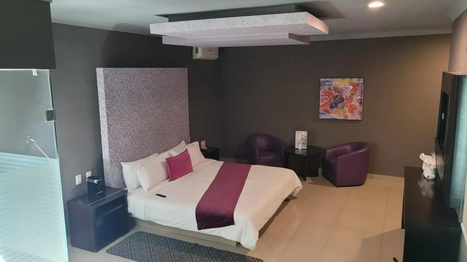 Bedroom, Bed in Motel Real de Queretaro