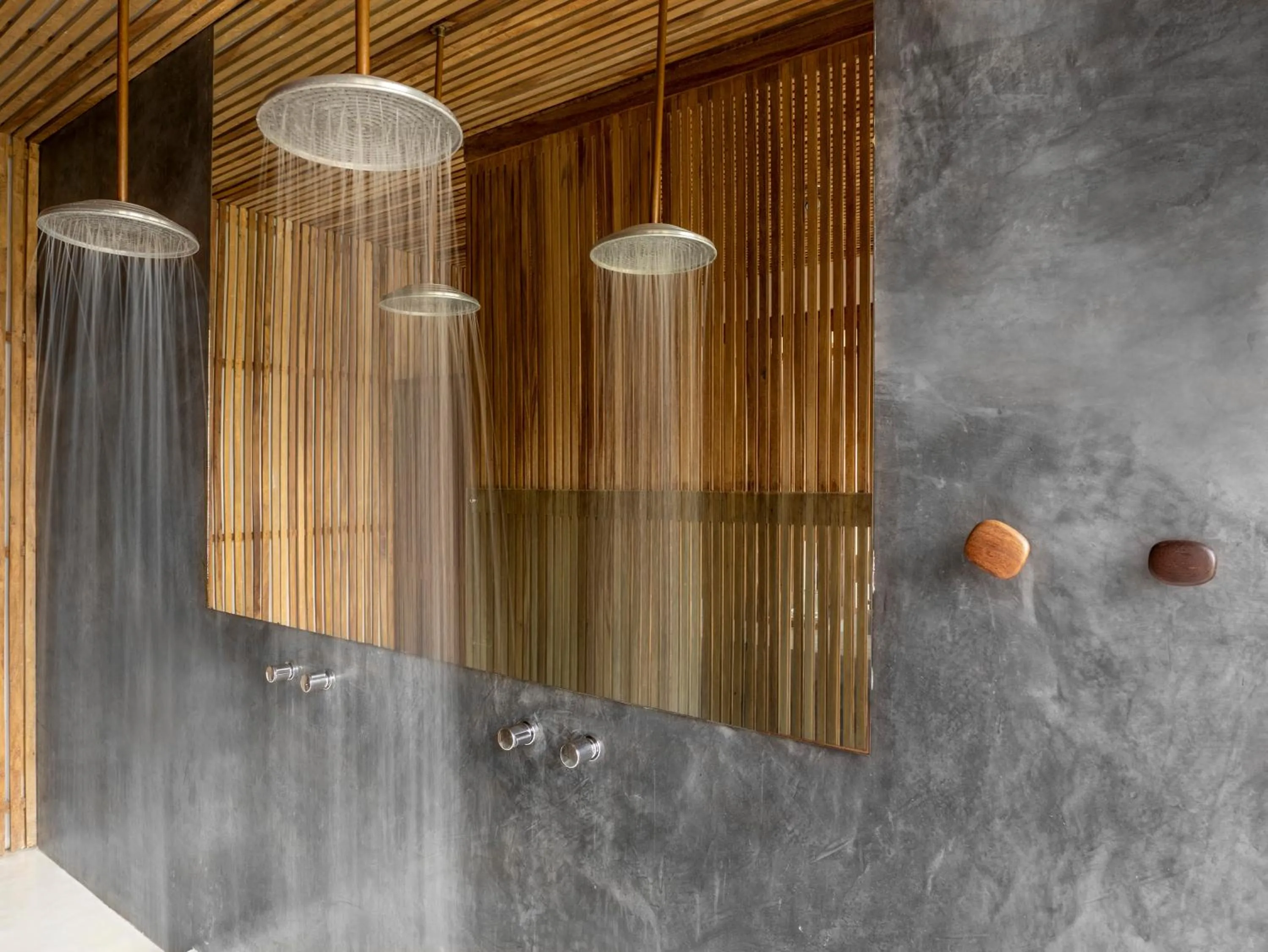 Shower in KA BRU Beach Boutique Hotel