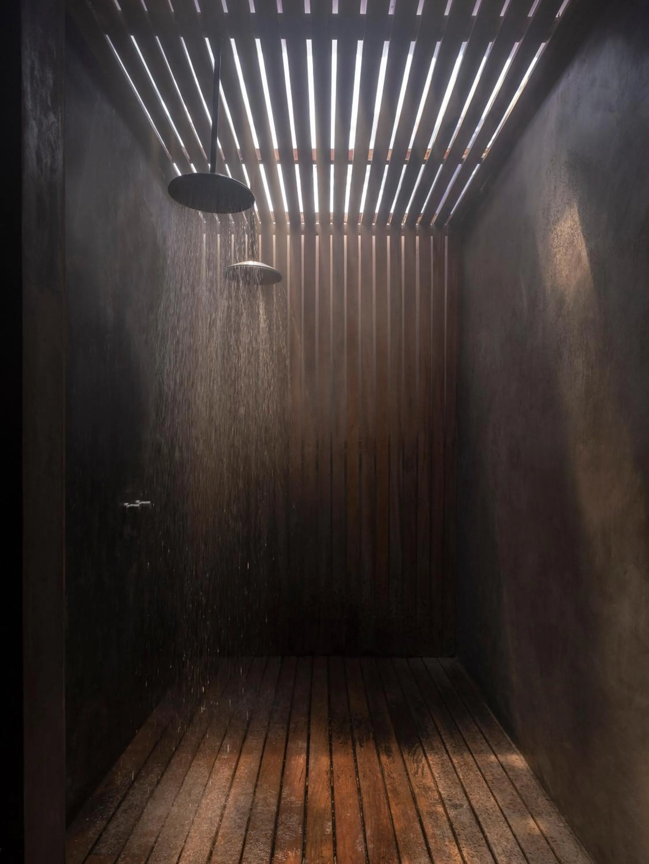 Shower in KA BRU Beach Boutique Hotel