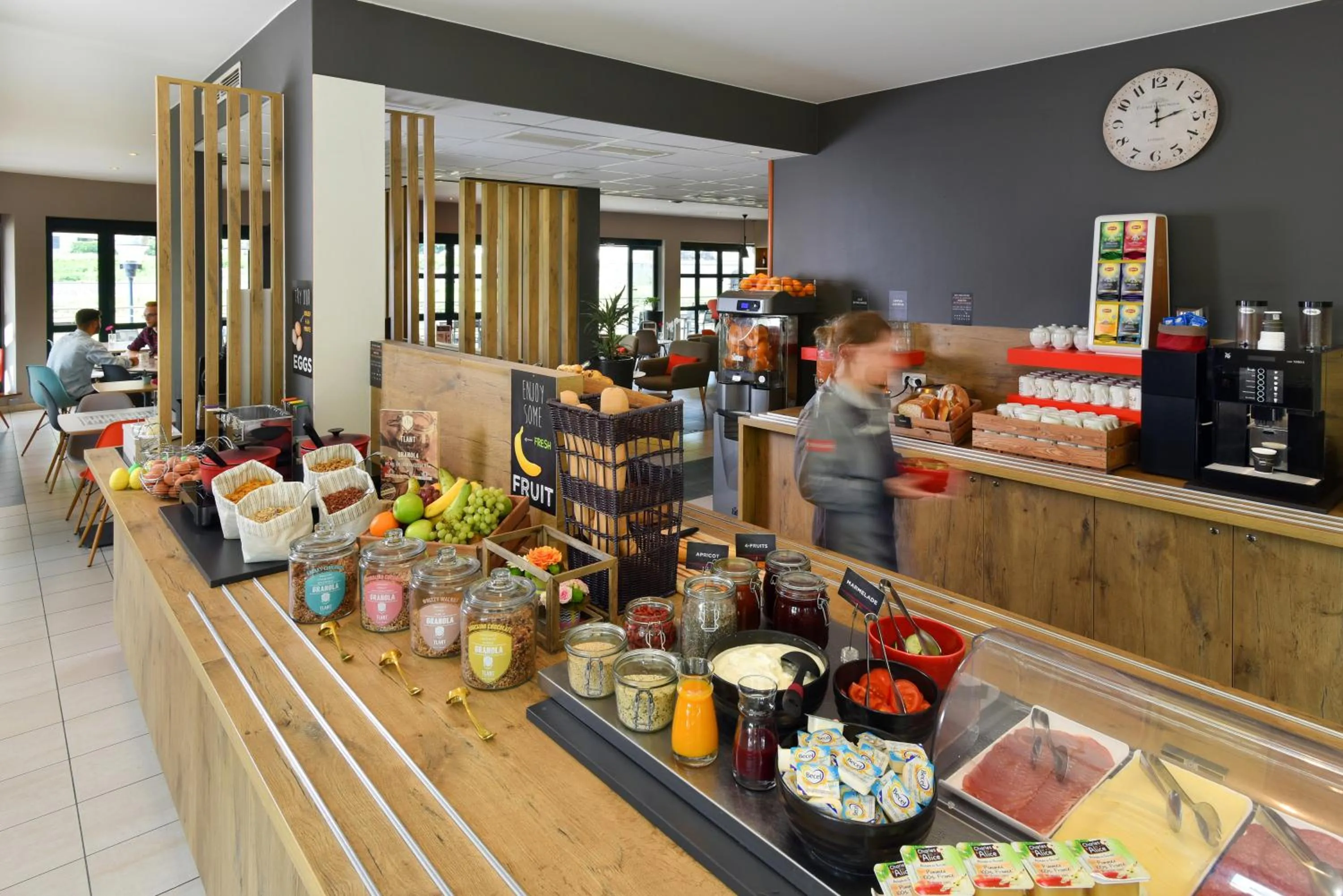 Buffet breakfast in ibis Dinant Centre