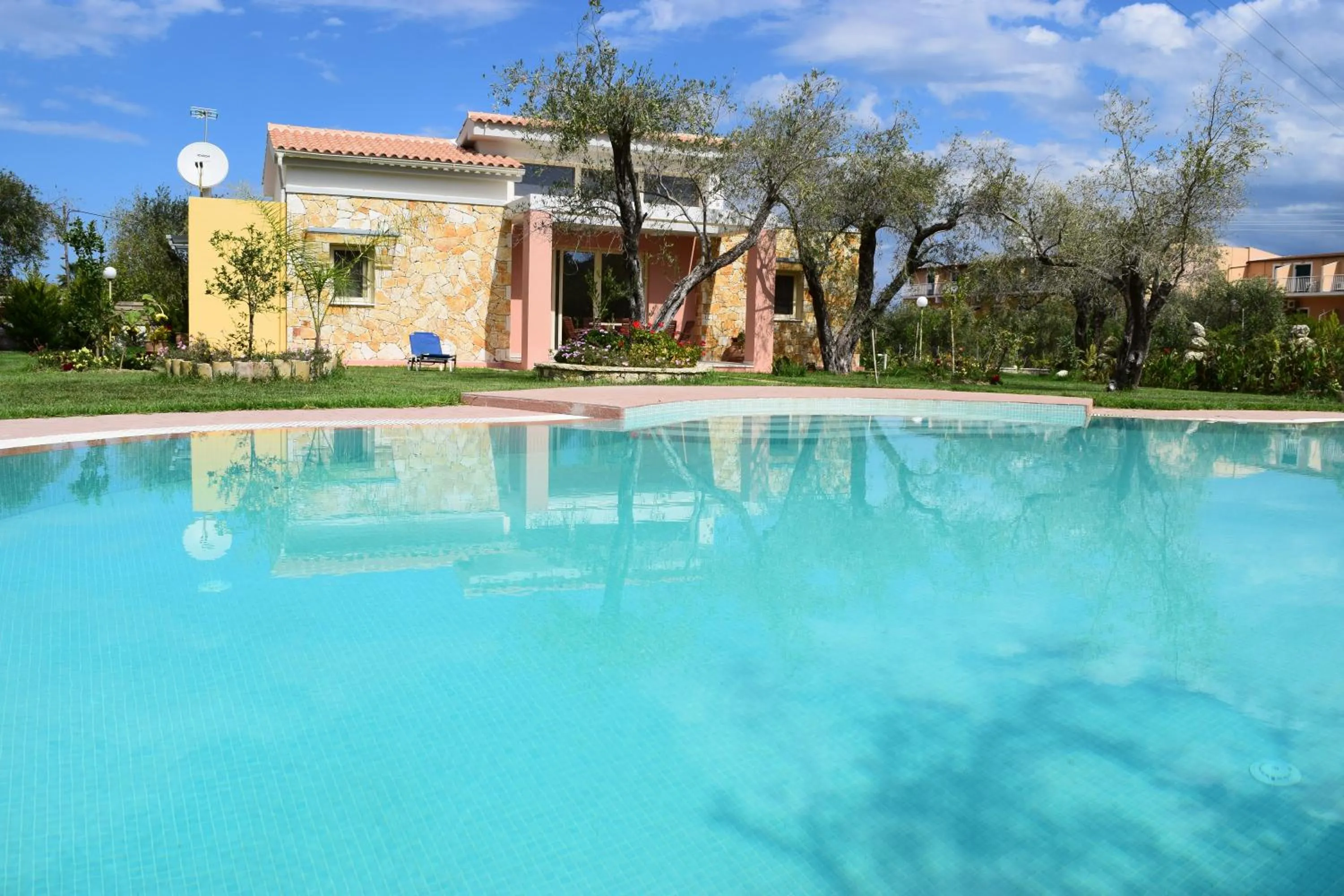 Swimming pool in Three Stars Luxury Villas