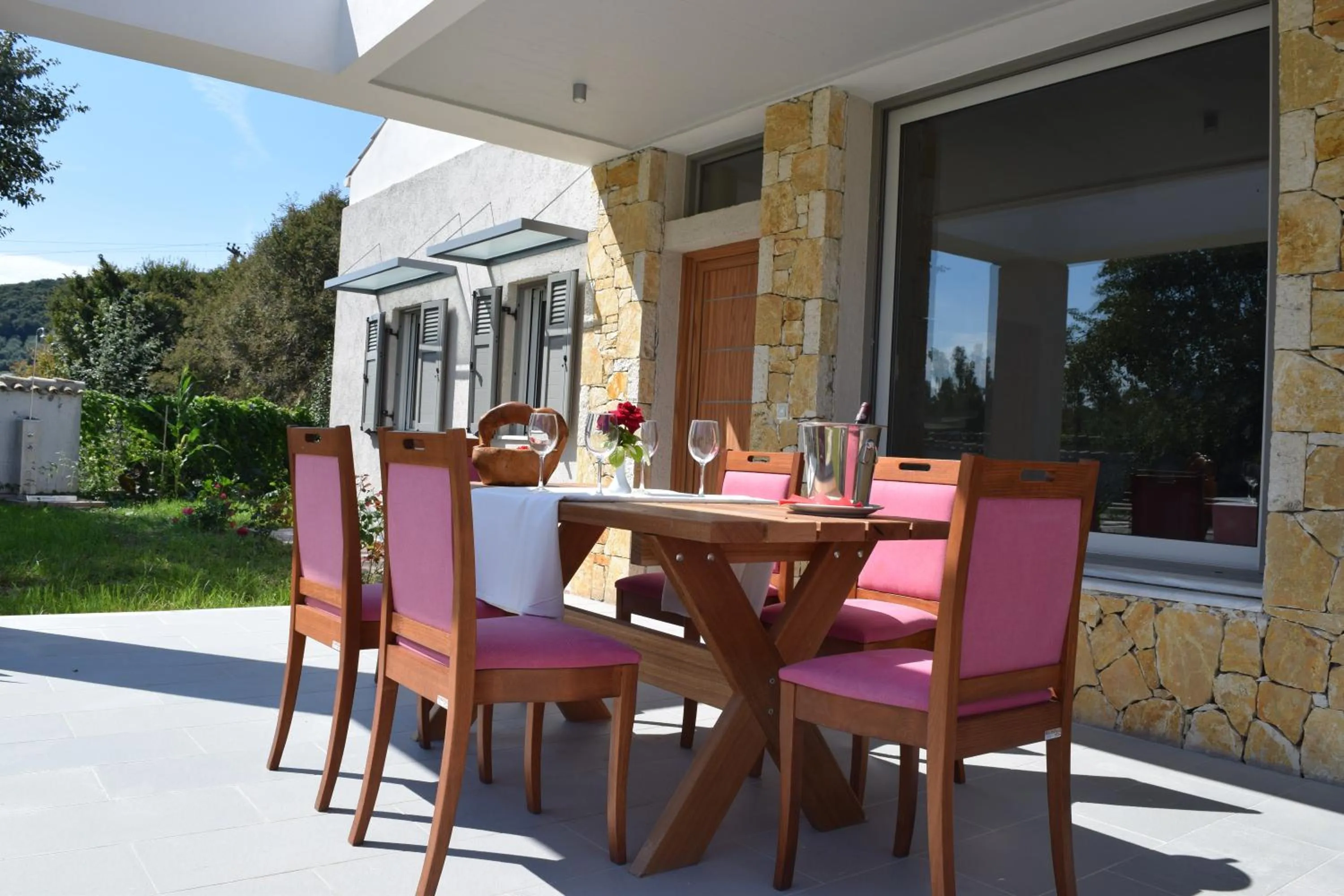 Balcony/Terrace in Three Stars Luxury Villas