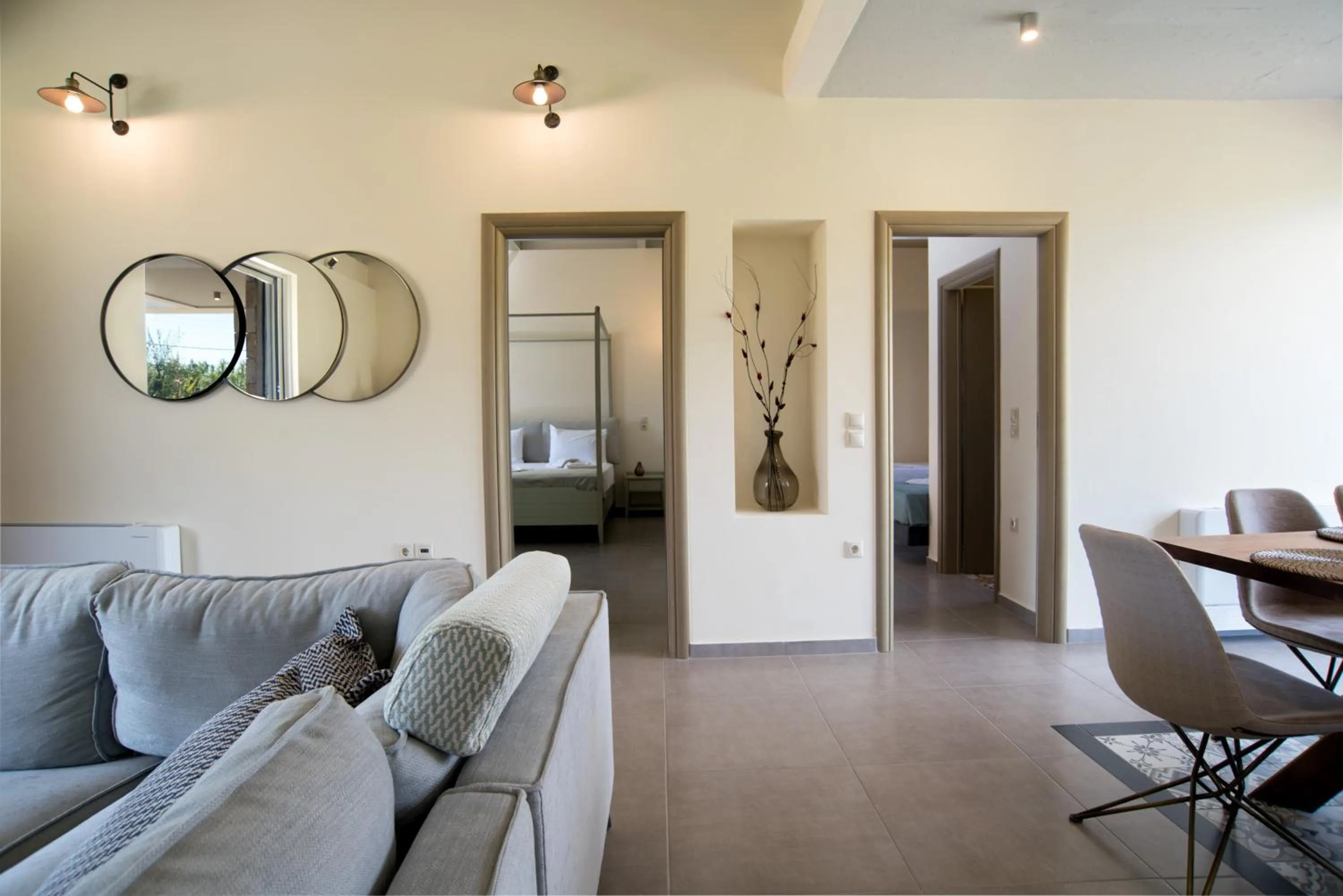 Living room in Three Stars Luxury Villas
