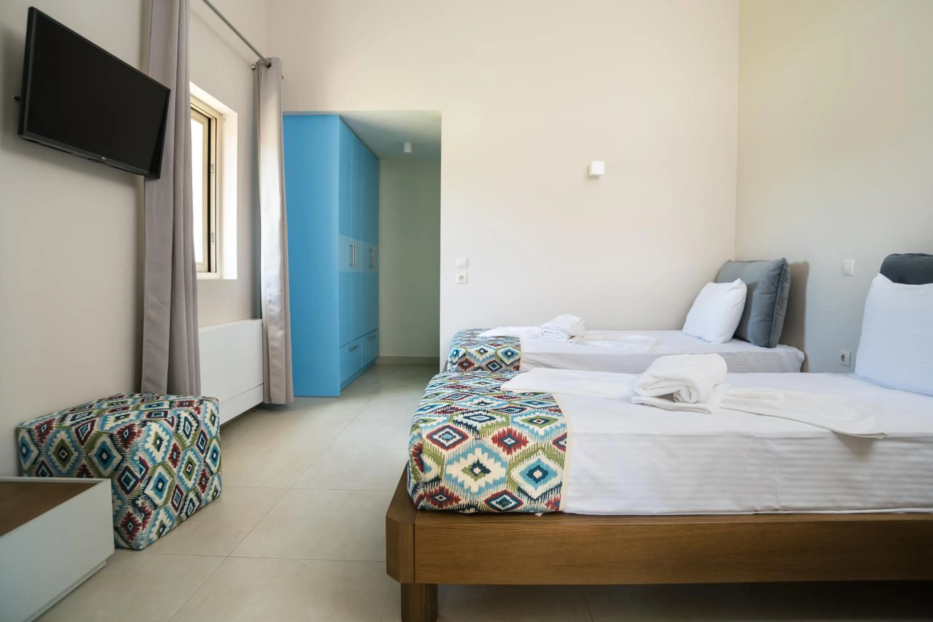 Bedroom, Bed in Three Stars Luxury Villas