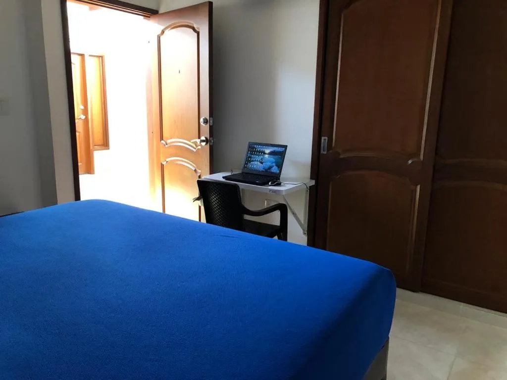 Bed in Hotel Abadias De Zapatoca