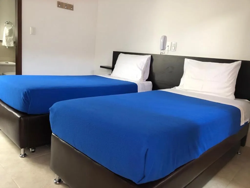 Bed in Hotel Abadias De Zapatoca
