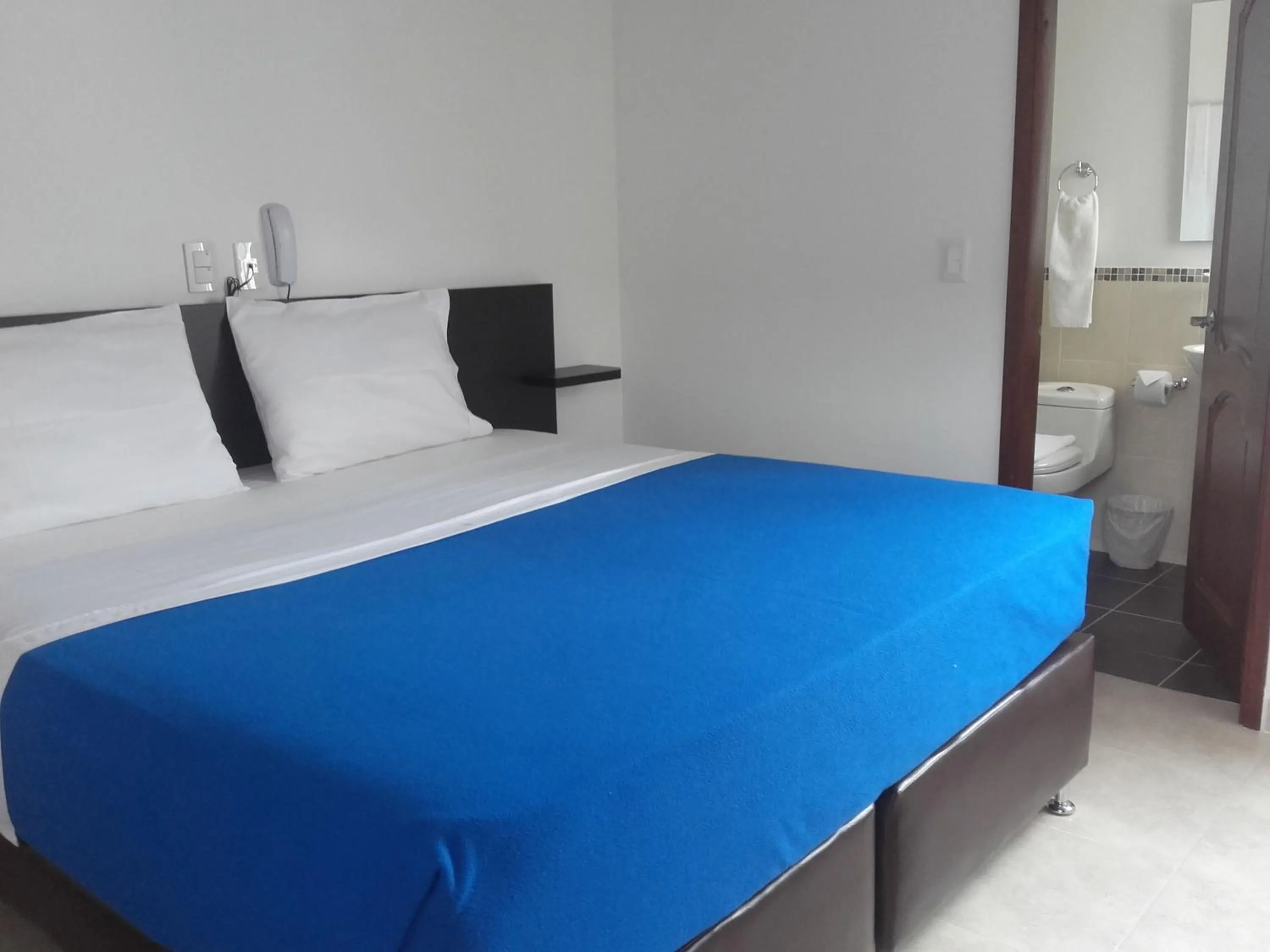 Bed in Hotel Abadias De Zapatoca